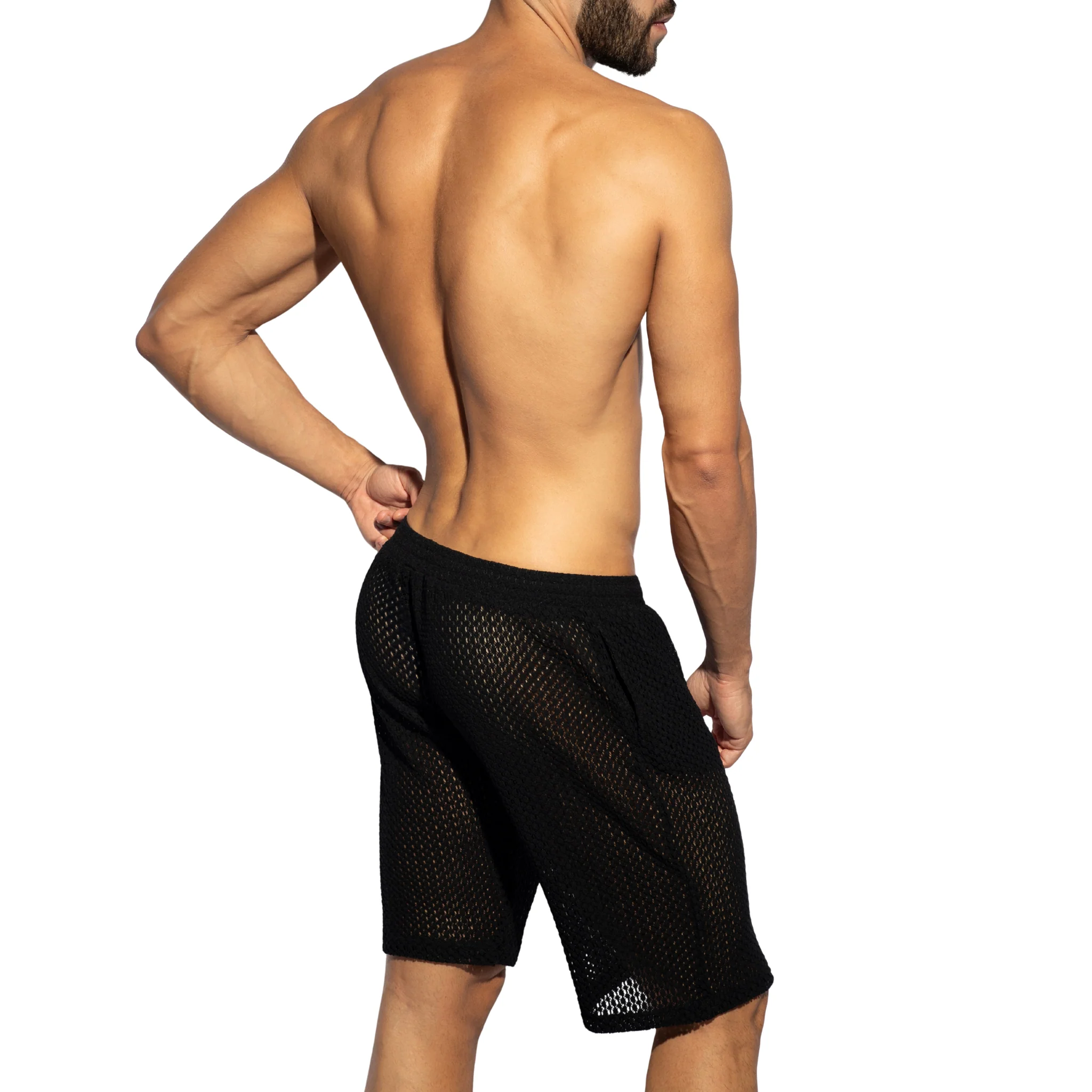 ES Collection Brisa Bermuda Shorts Black SP354 - Image 3