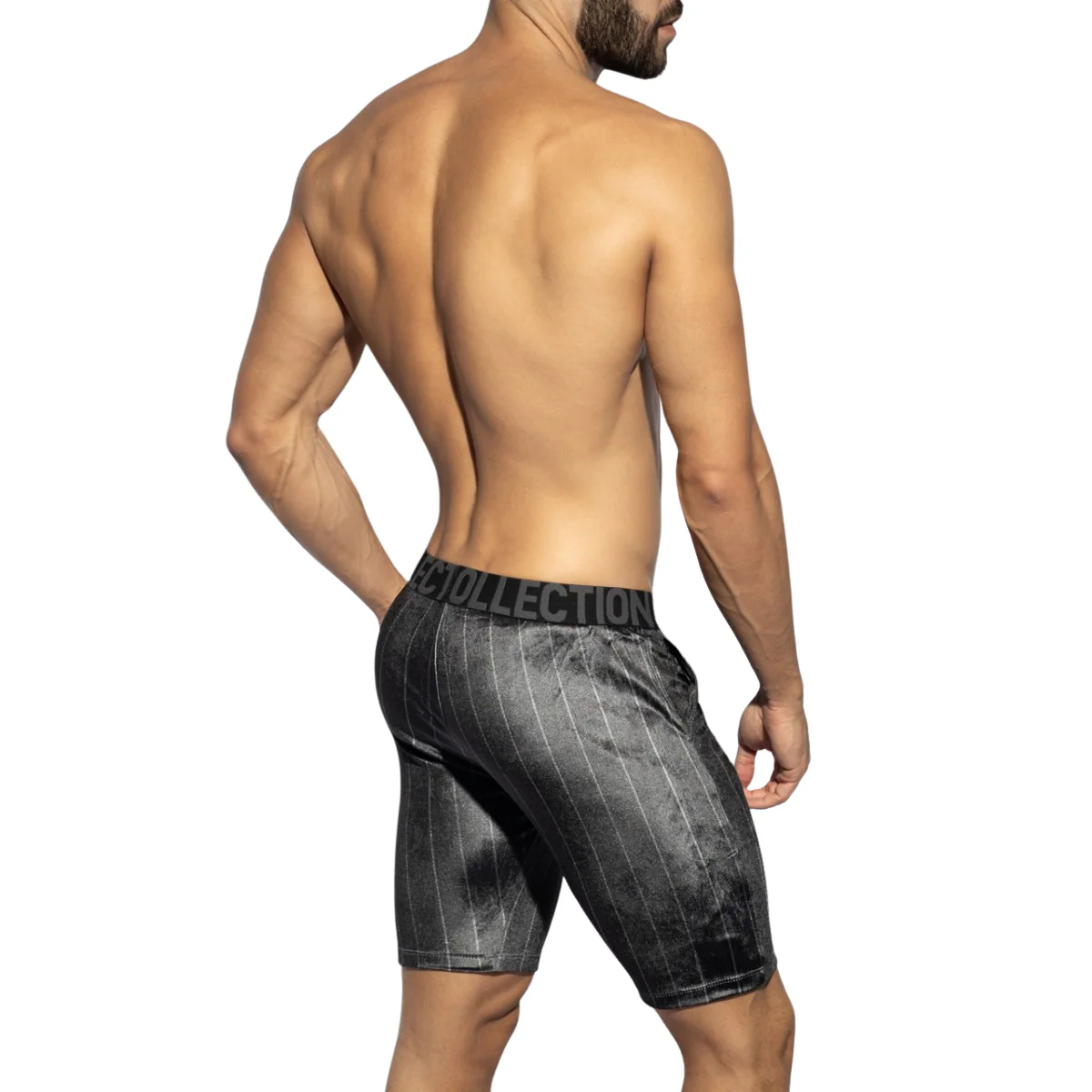 ES Collection Diplomatic Band Shorts Black SP312 - Image 3
