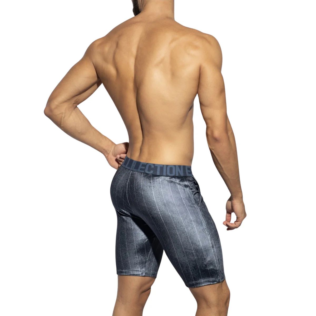 ES Collection Diplomatic Band Shorts Navy SP312 - Image 3
