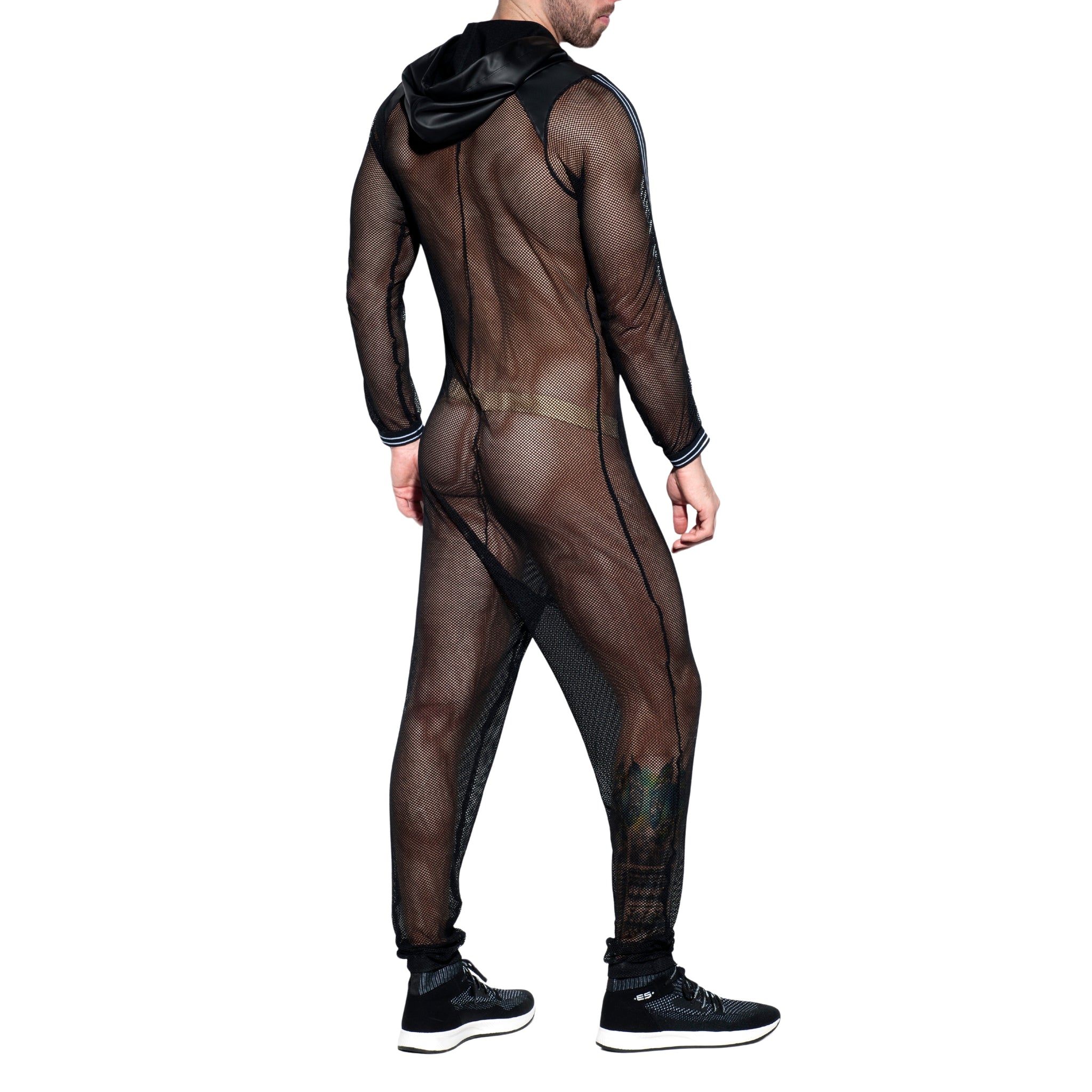 ES Collection Dystopia Mesh Suit Black SP205 - Image 3