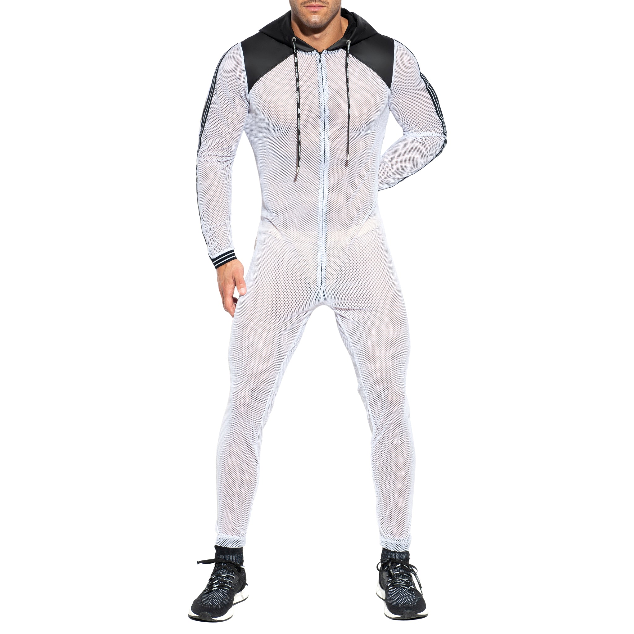ES Collection Dystopia Mesh Suit White SP205 - Image 2