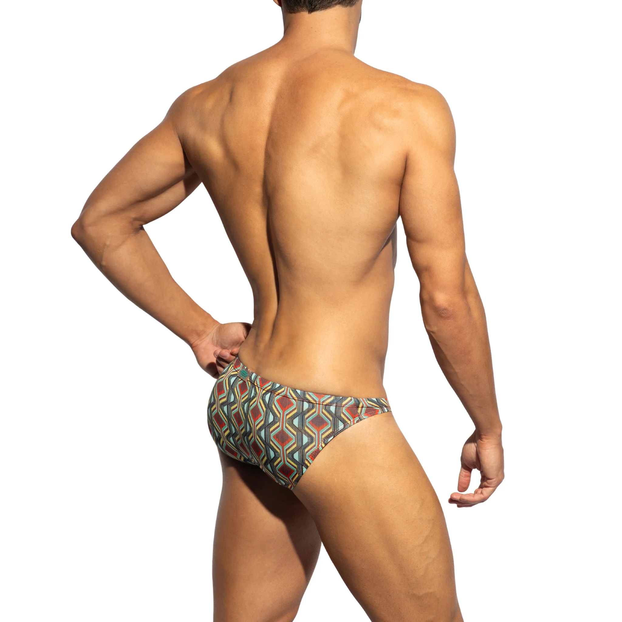 ES Collection Egypt Bikini Brief Green UN643 - Image 3