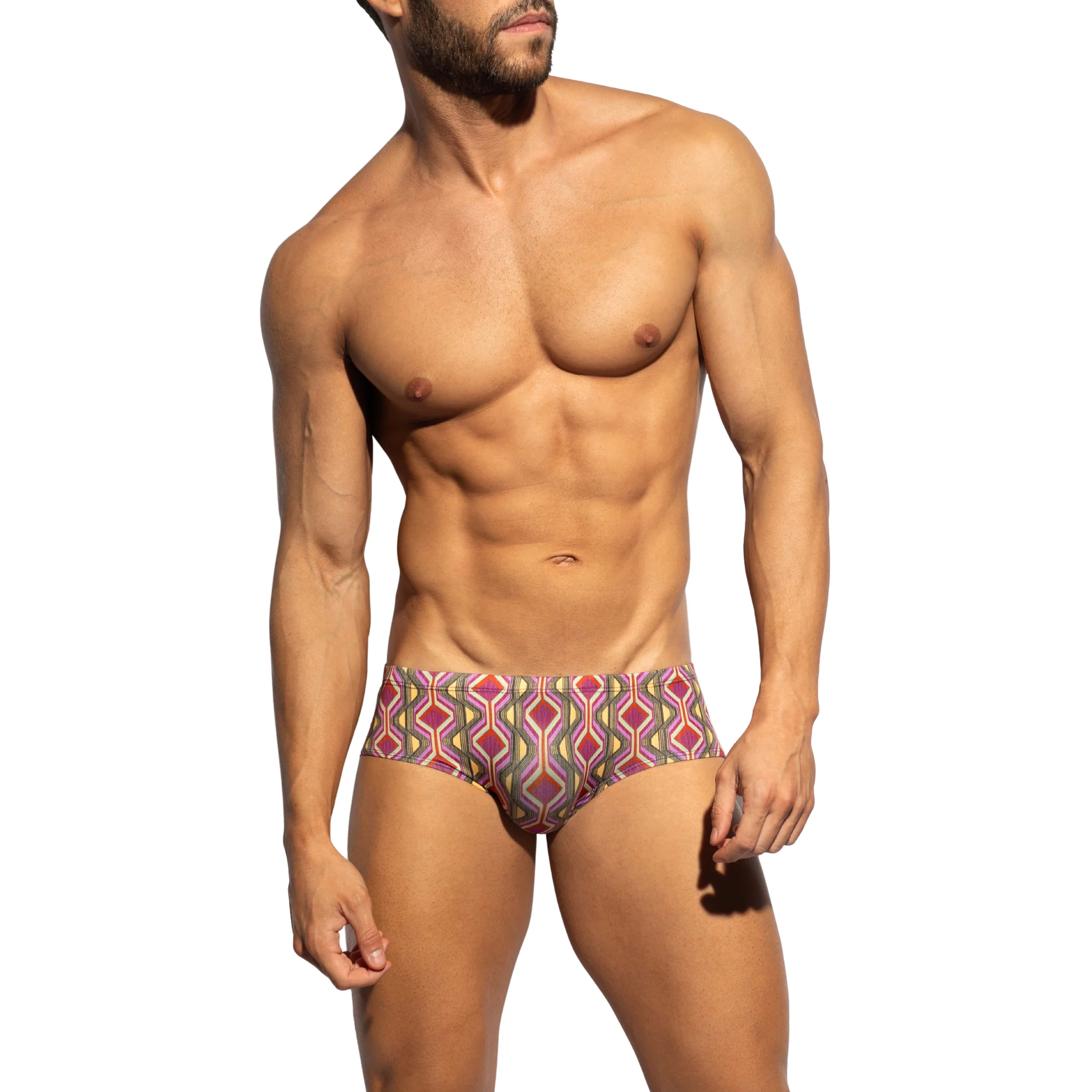 ES Collection Egypt Sunga Brief Violet UN644 - Image 2