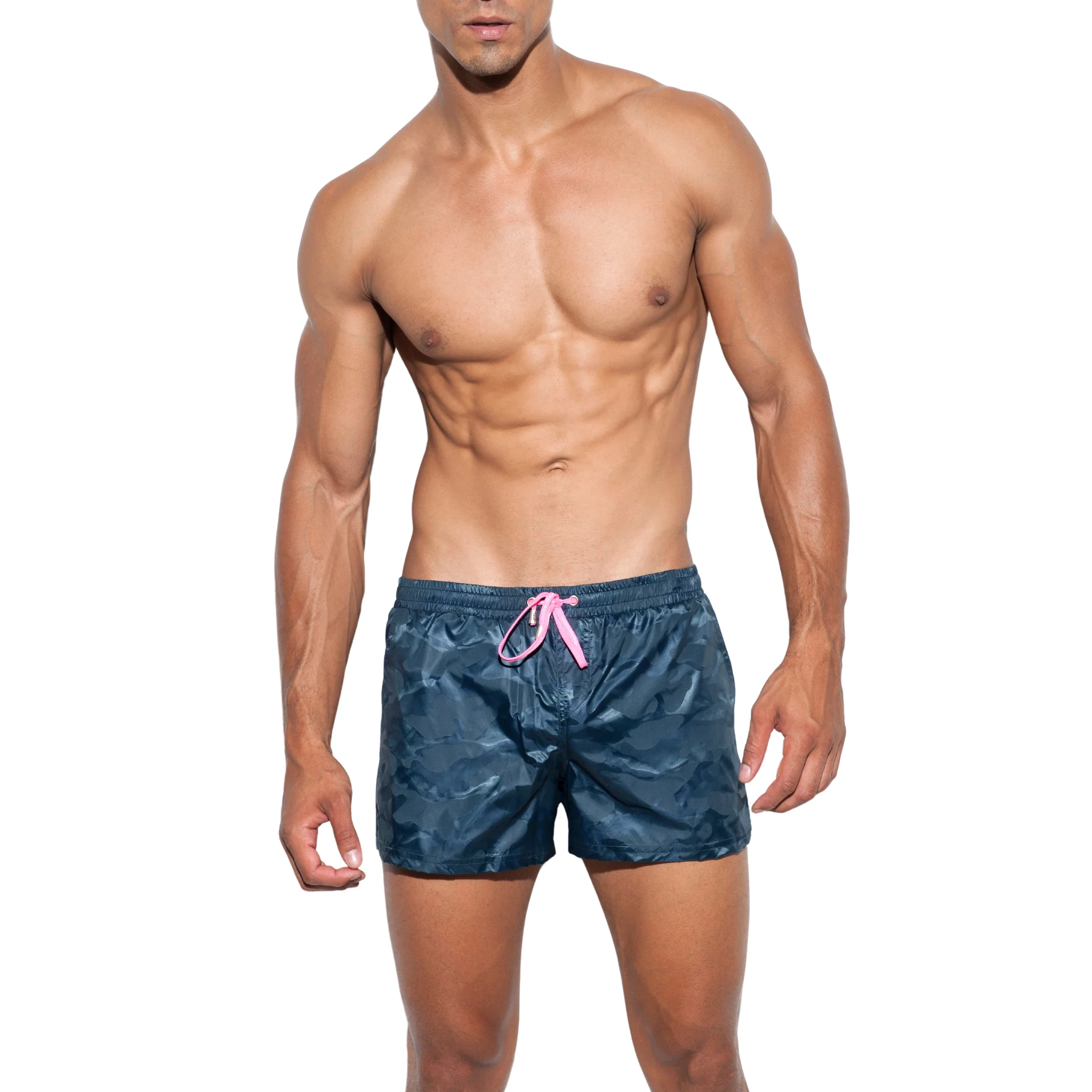ES Collection Elliot Camo Short Navy 1833 - Image 2