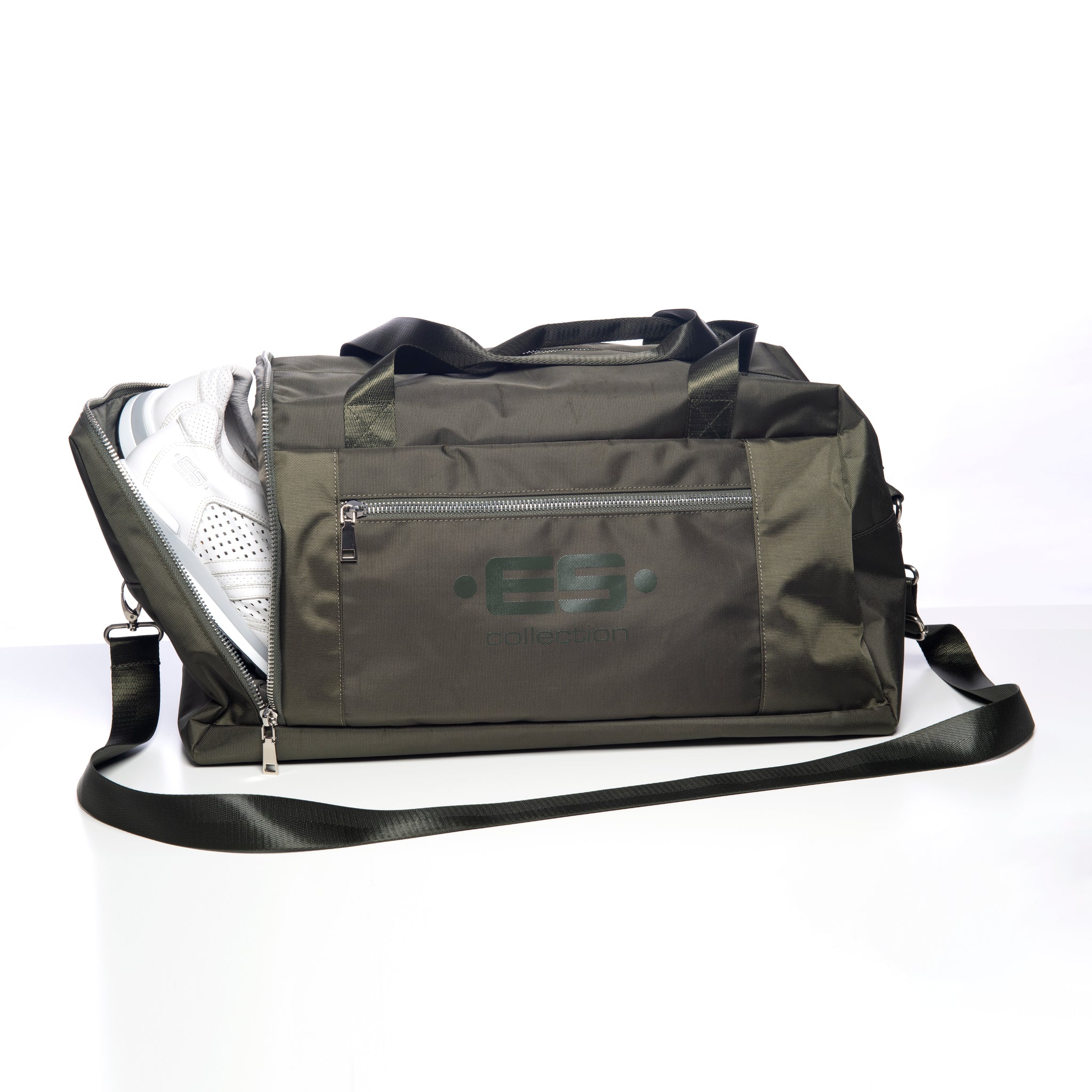 ES Collection ES Overnight Bag Khaki AC180 - Image 3