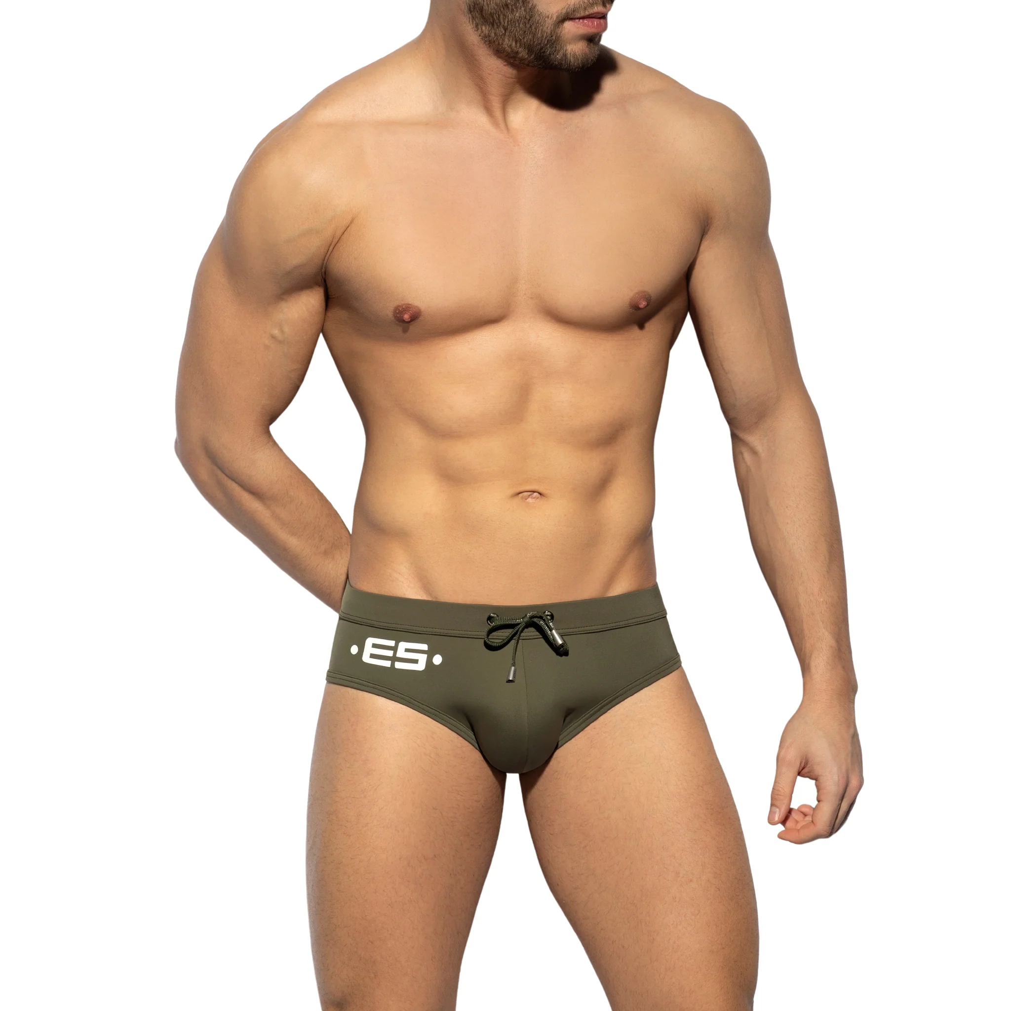 ES Collection Europe Swim Brief 2.0 Khaki 2212 - Image 2