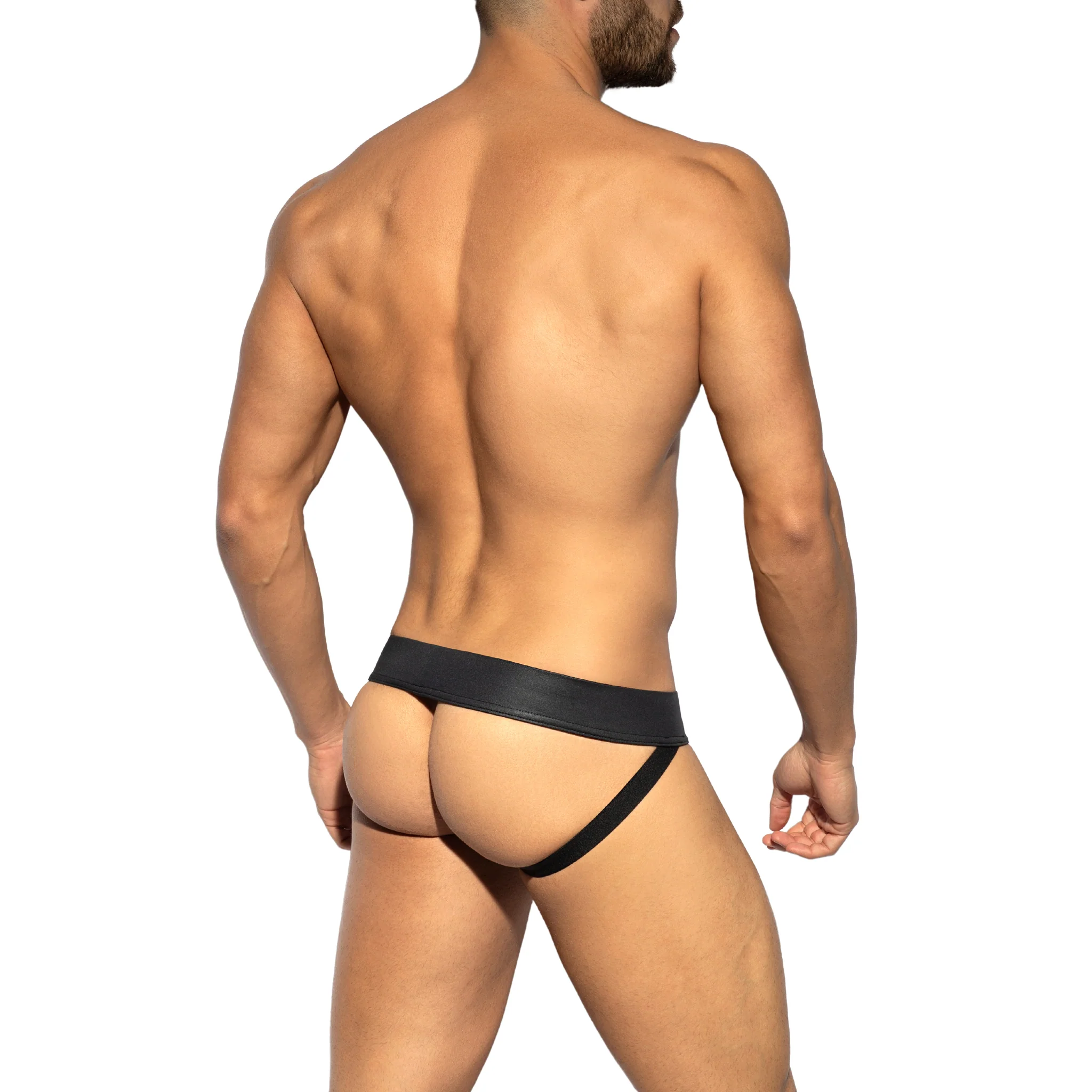 ES Collection Fetish Jock Black UN442 - Image 3