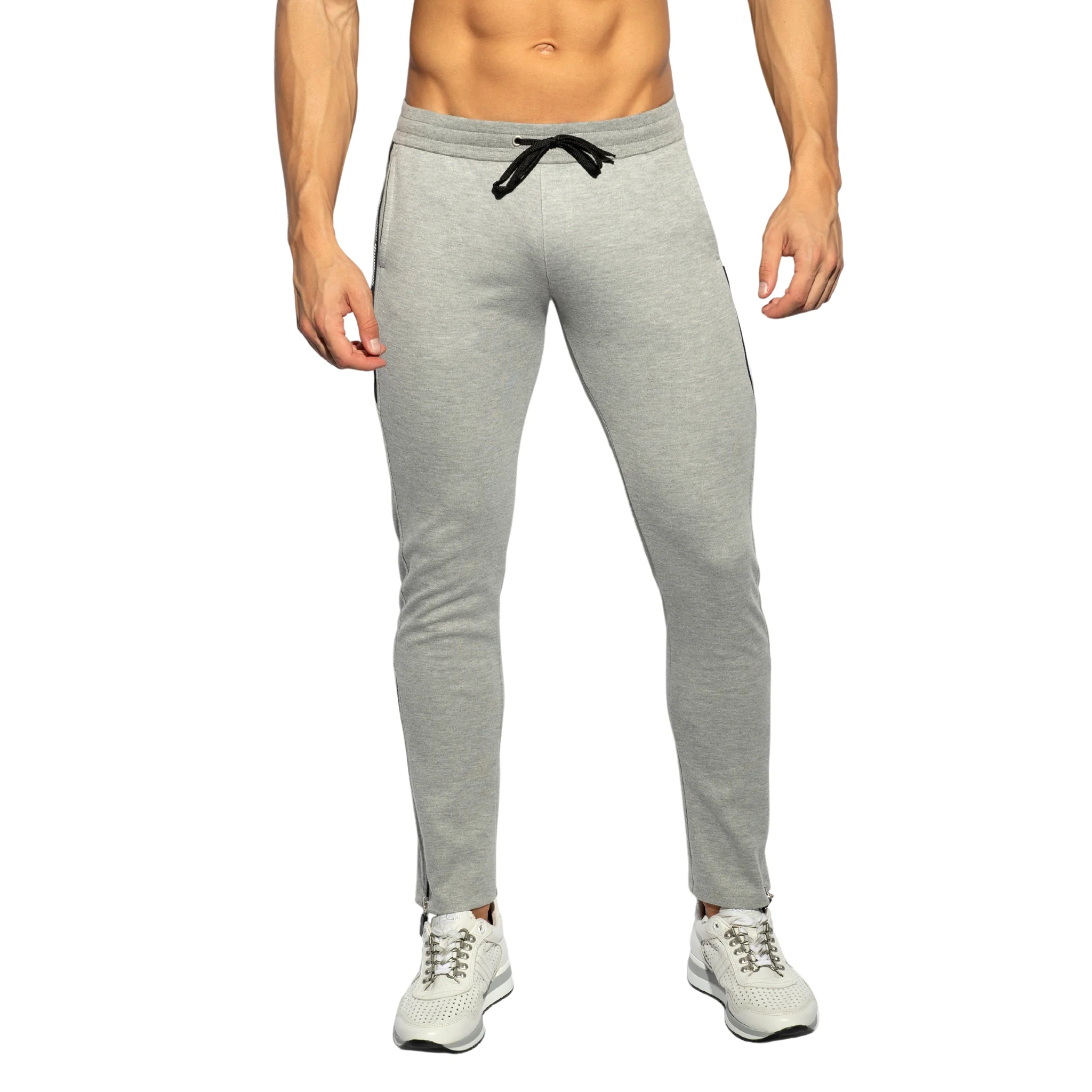 ES Collection First Class Athletic Pants Heather Grey SP294 - Image 2