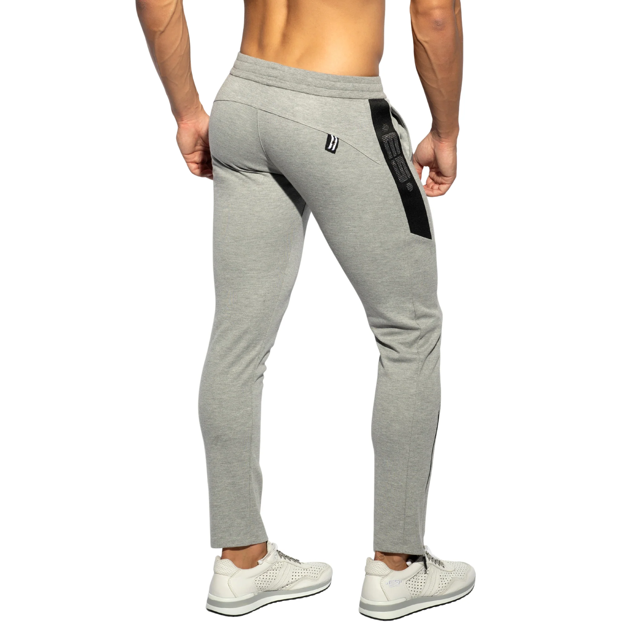 ES Collection First Class Athletic Pants Heather Grey SP294 - Image 3