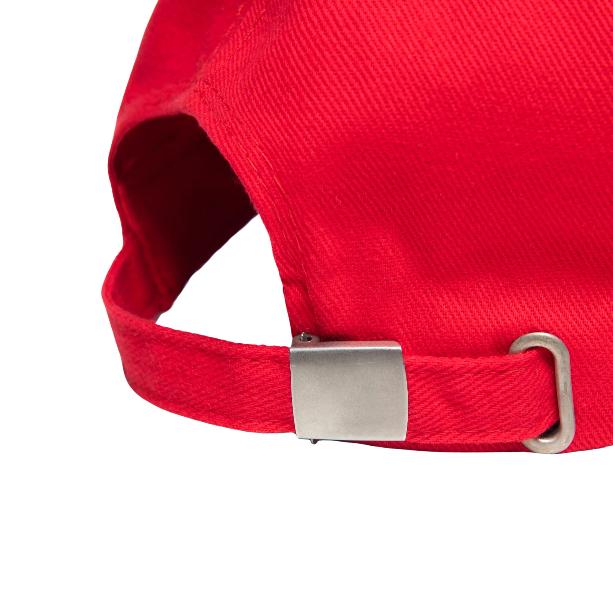 ES Collection Fit Cotton Cap Red CAP008 - Image 3