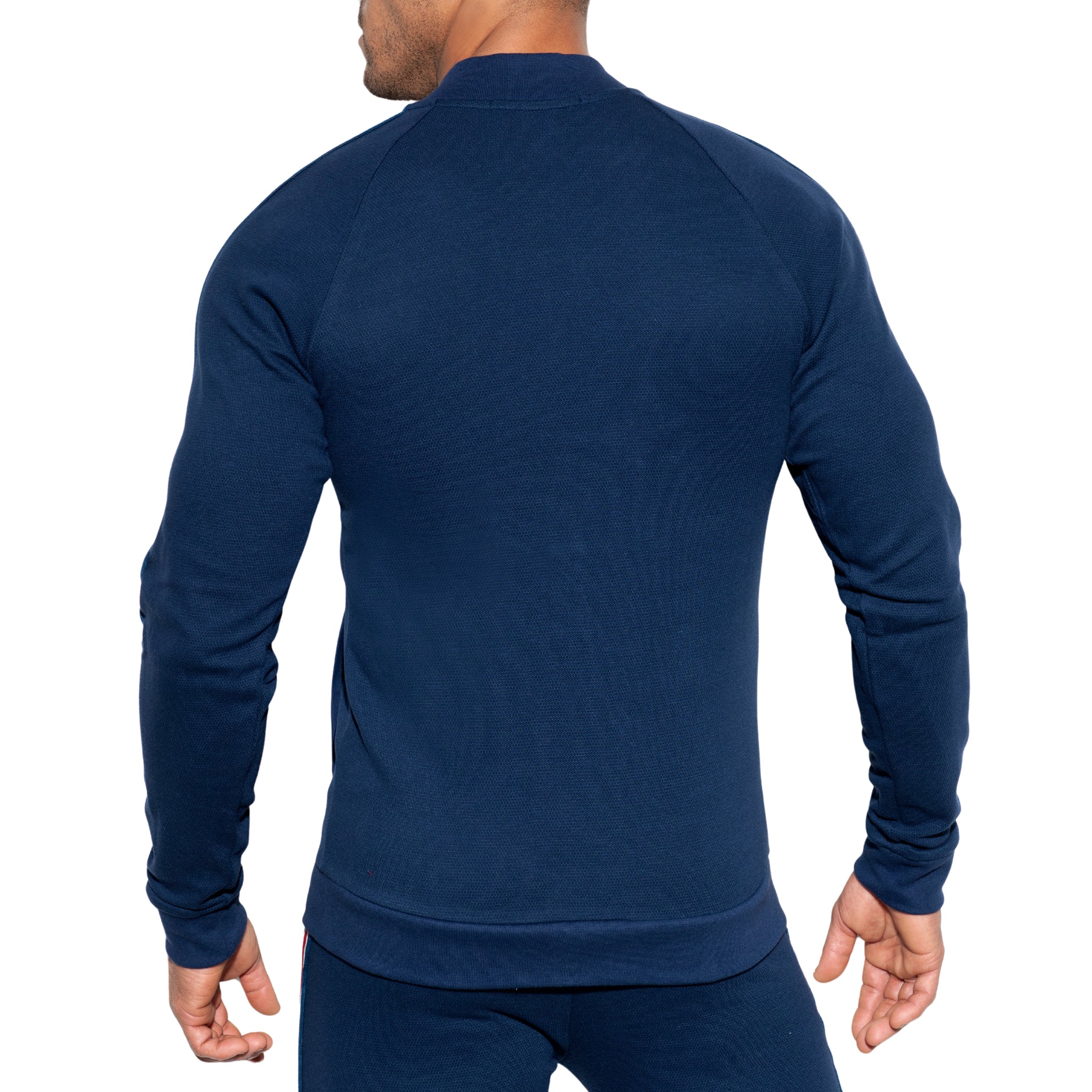 ES Collection Fit Tape Sweatshirt Navy SP208 - Image 3