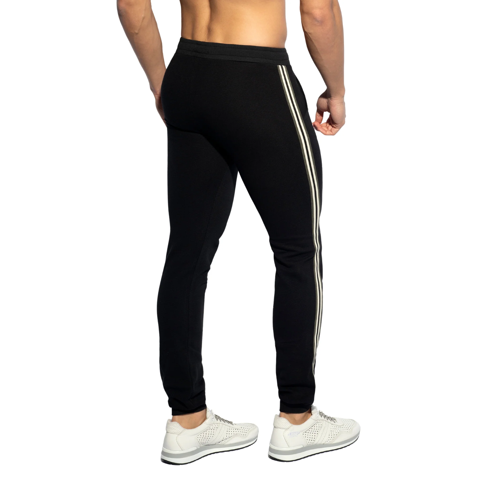 ES Collection Fit Tape Sport Pant Black SP209 - Image 3