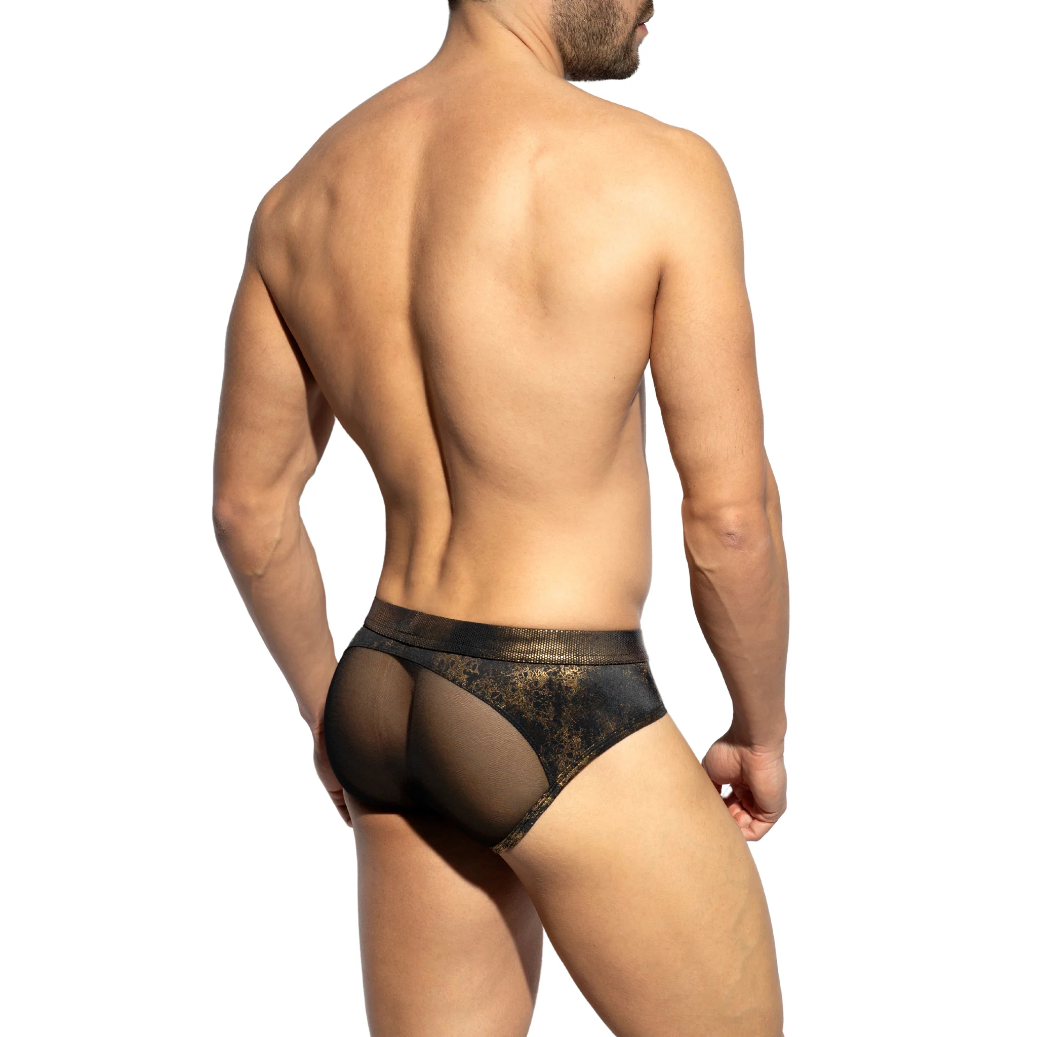 ES Collection Greek Art Brief Black UN573 - Image 3