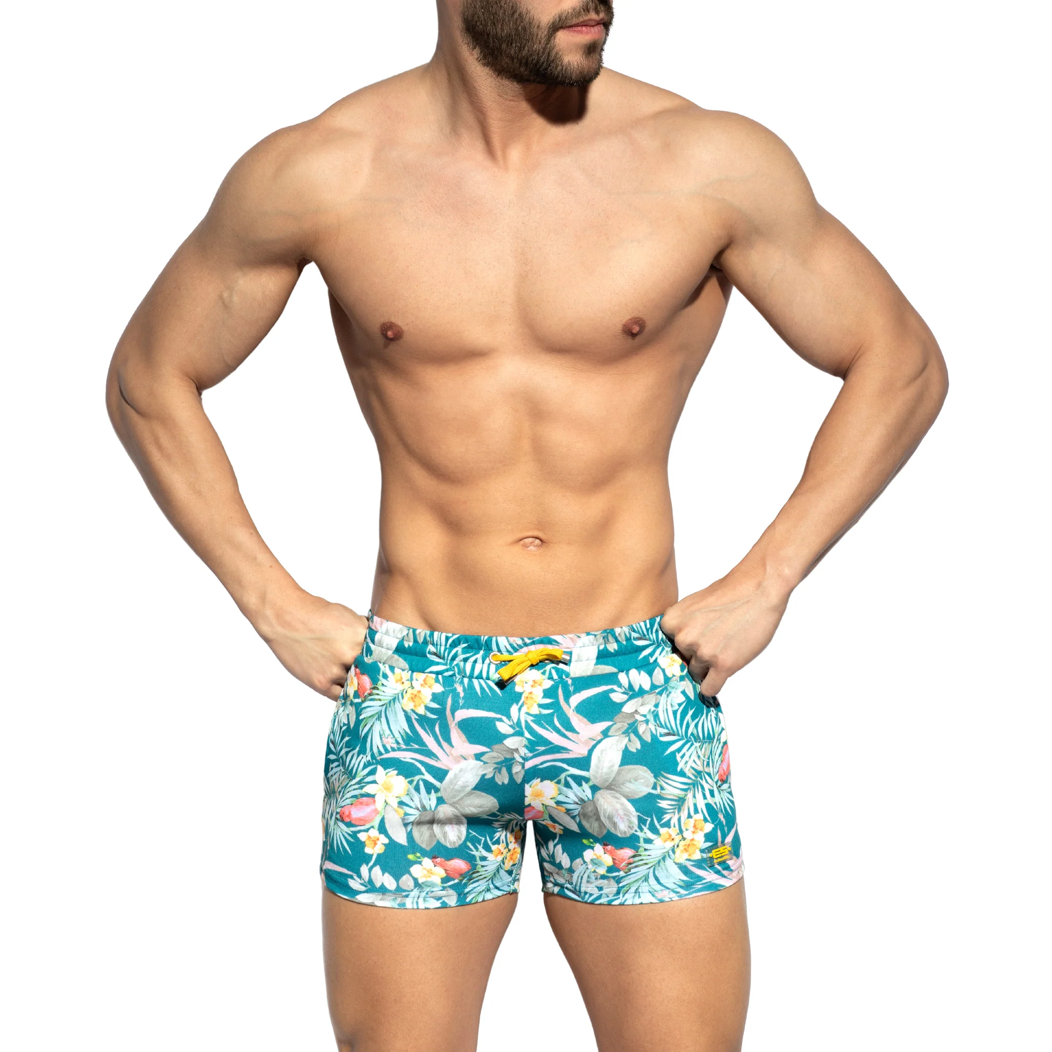 ES Collection Hawaiian Sports Shorts Cobalt SP300 - Image 2