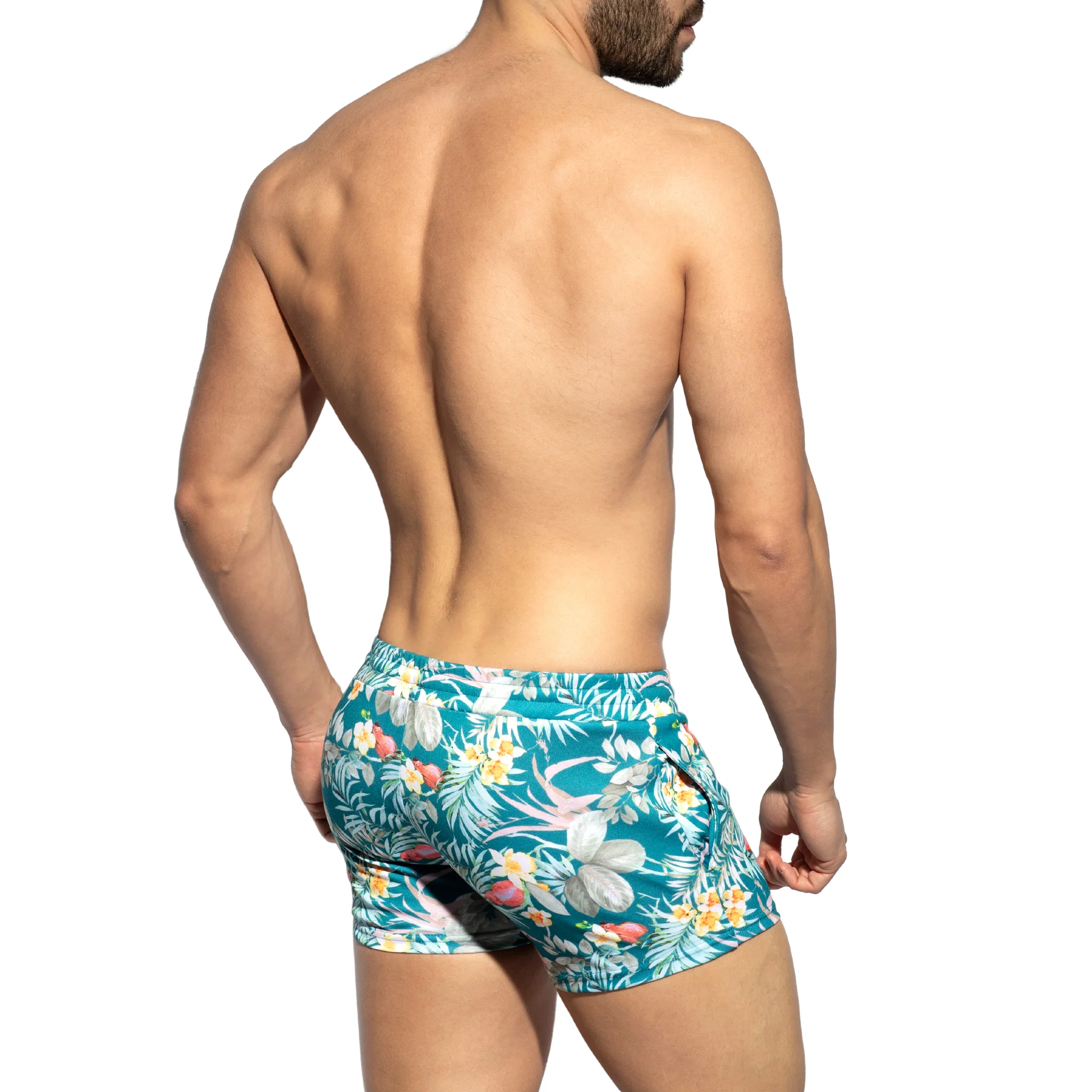 ES Collection Hawaiian Sports Shorts Cobalt SP300 - Image 3