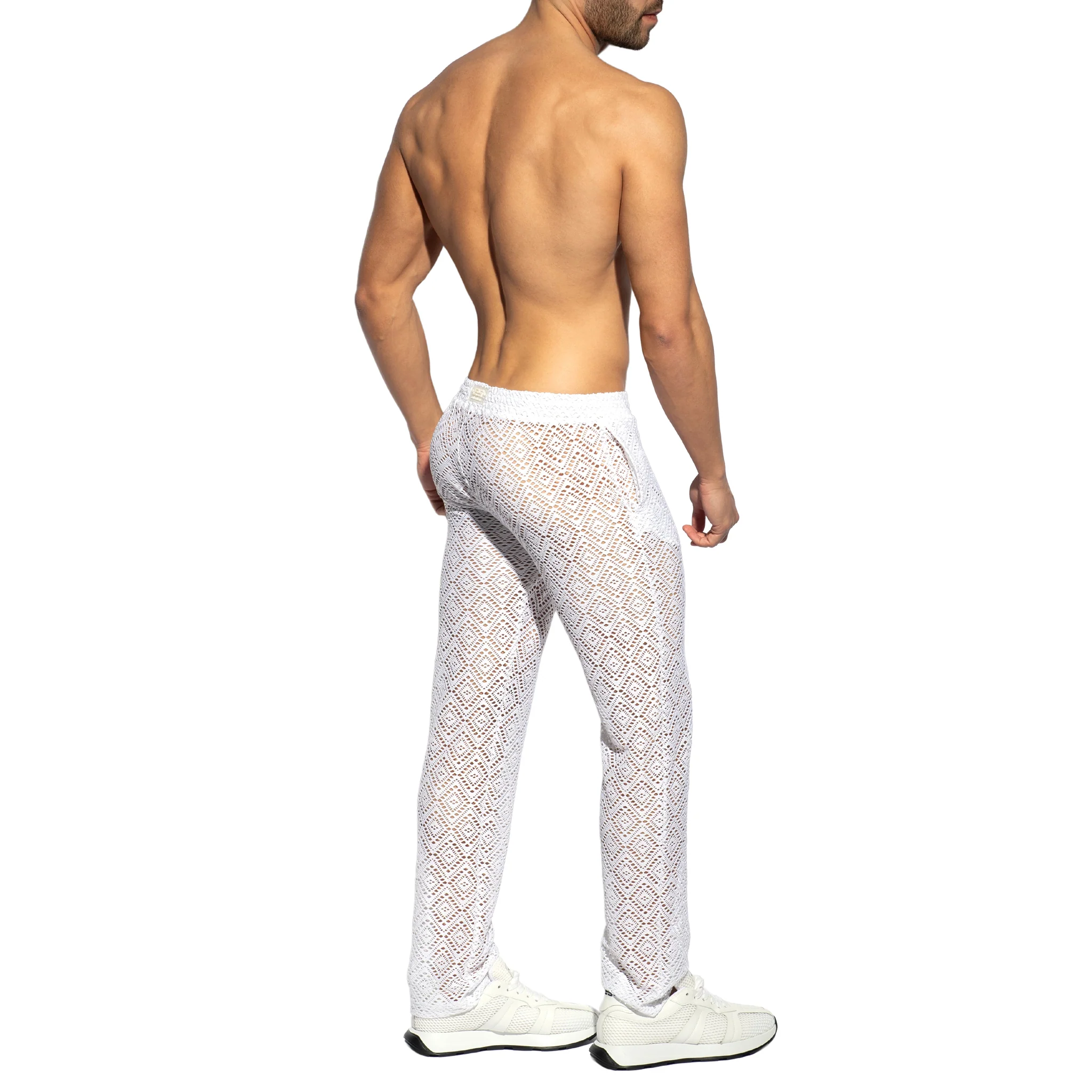 ES Collection Ibiza Retro Long Pants Ivory SP329 - Image 3