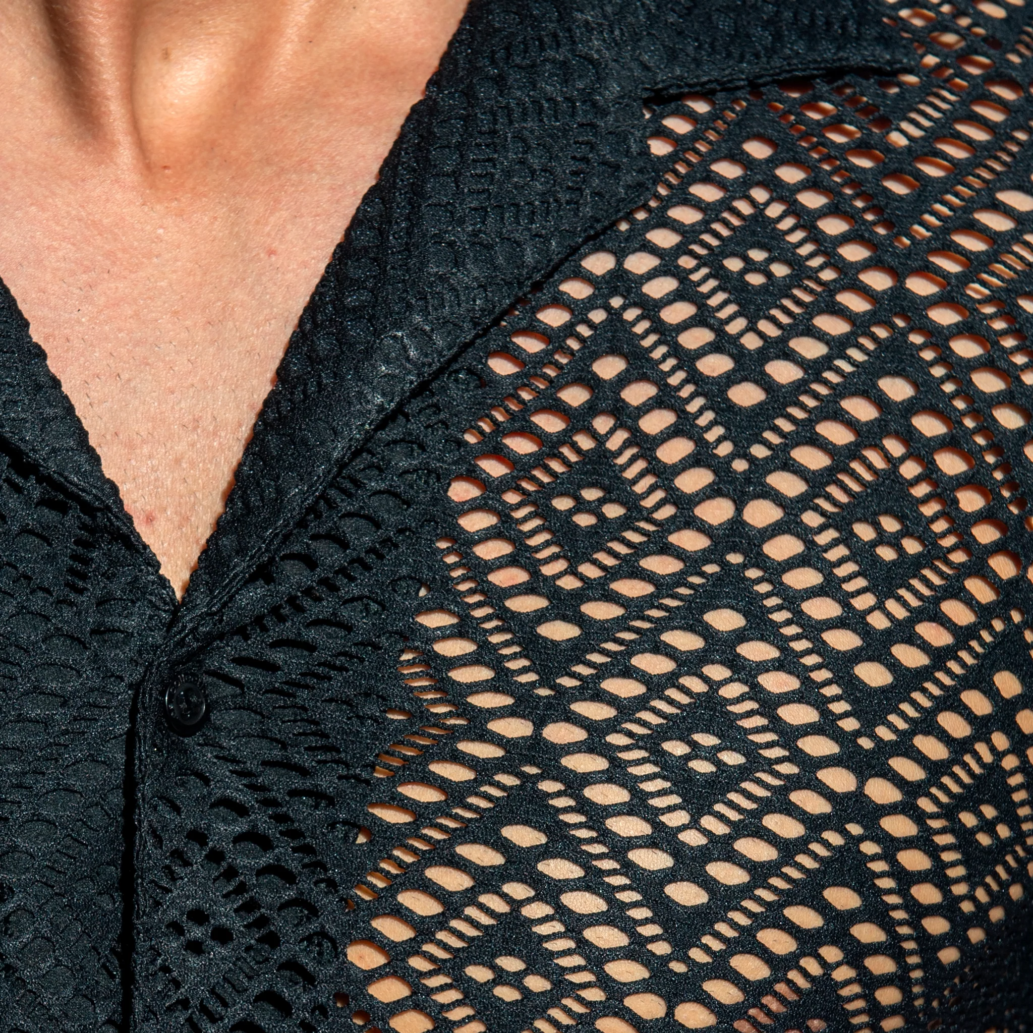 ES Collection Ibiza Retro Shirt Black SHT027 - Image 4