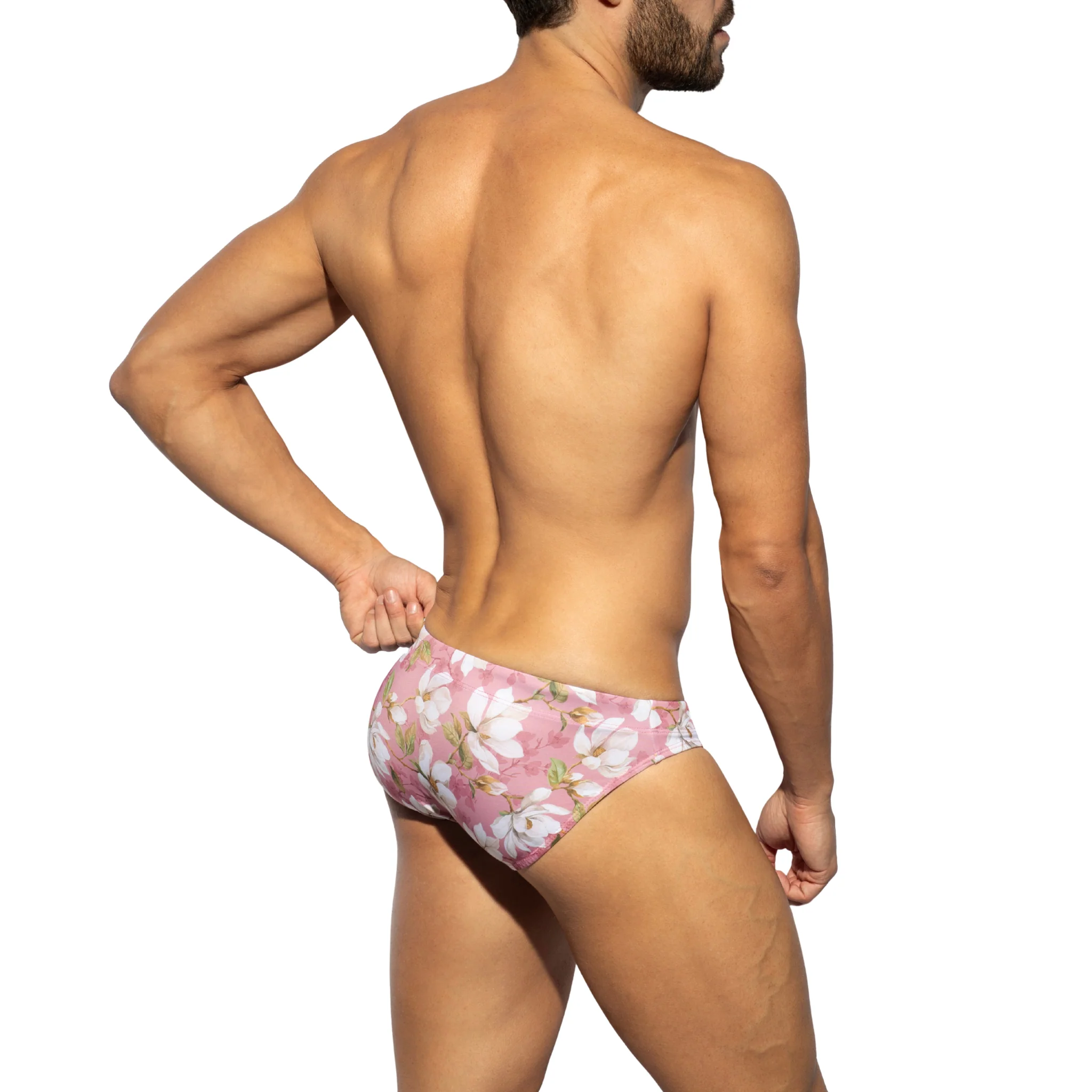 ES Collection Jasmine Swim Bikini Brief Baby Pink 2601 - Image 3