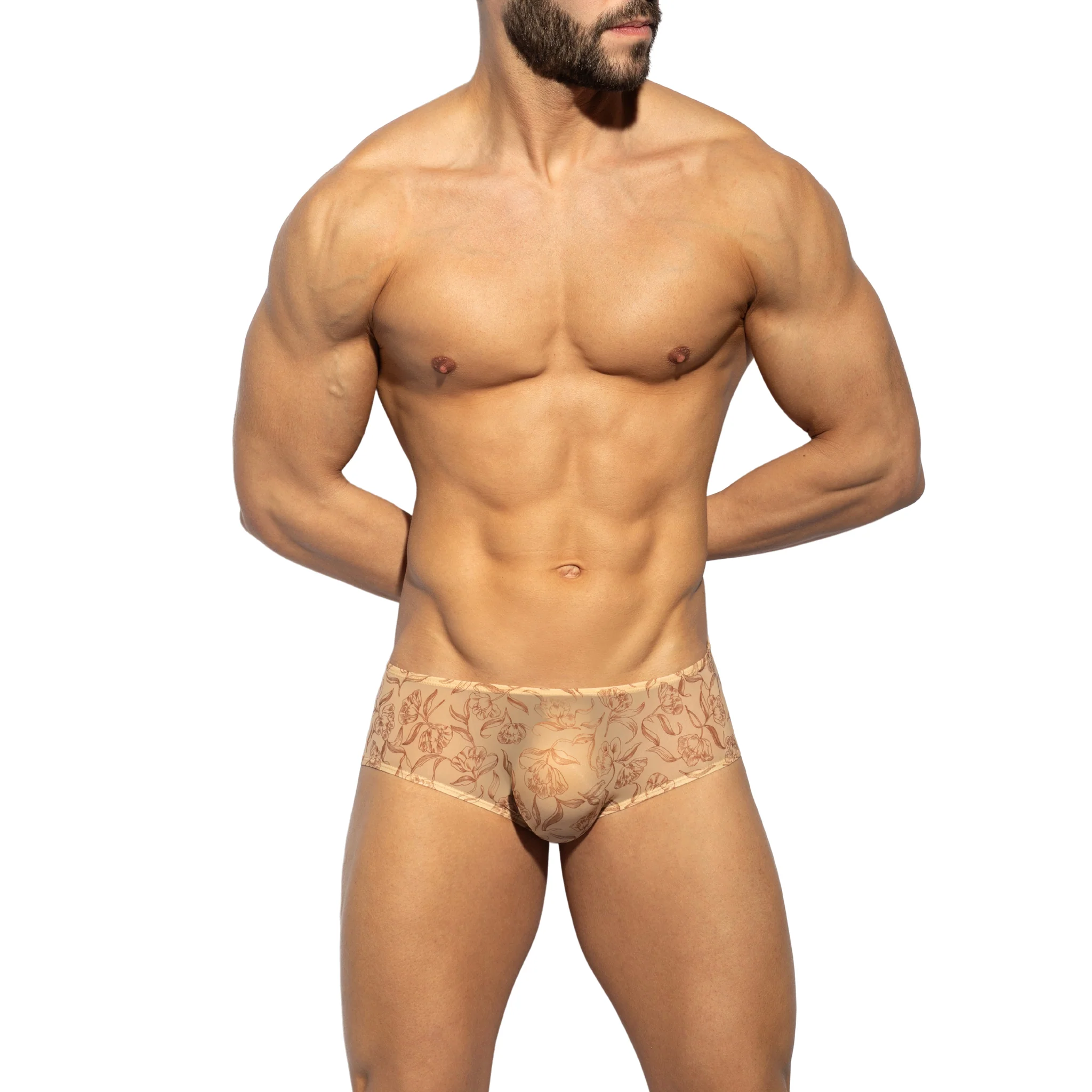 ES Collection Lingerie Brief Beige UN626 - Image 2