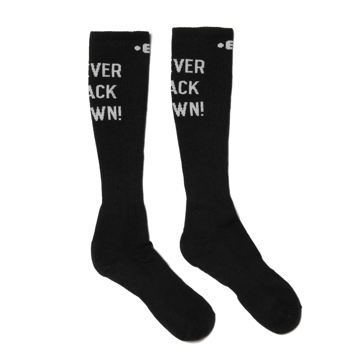 ES Collection Never Back Down Socks Black SCK09 - Image 4