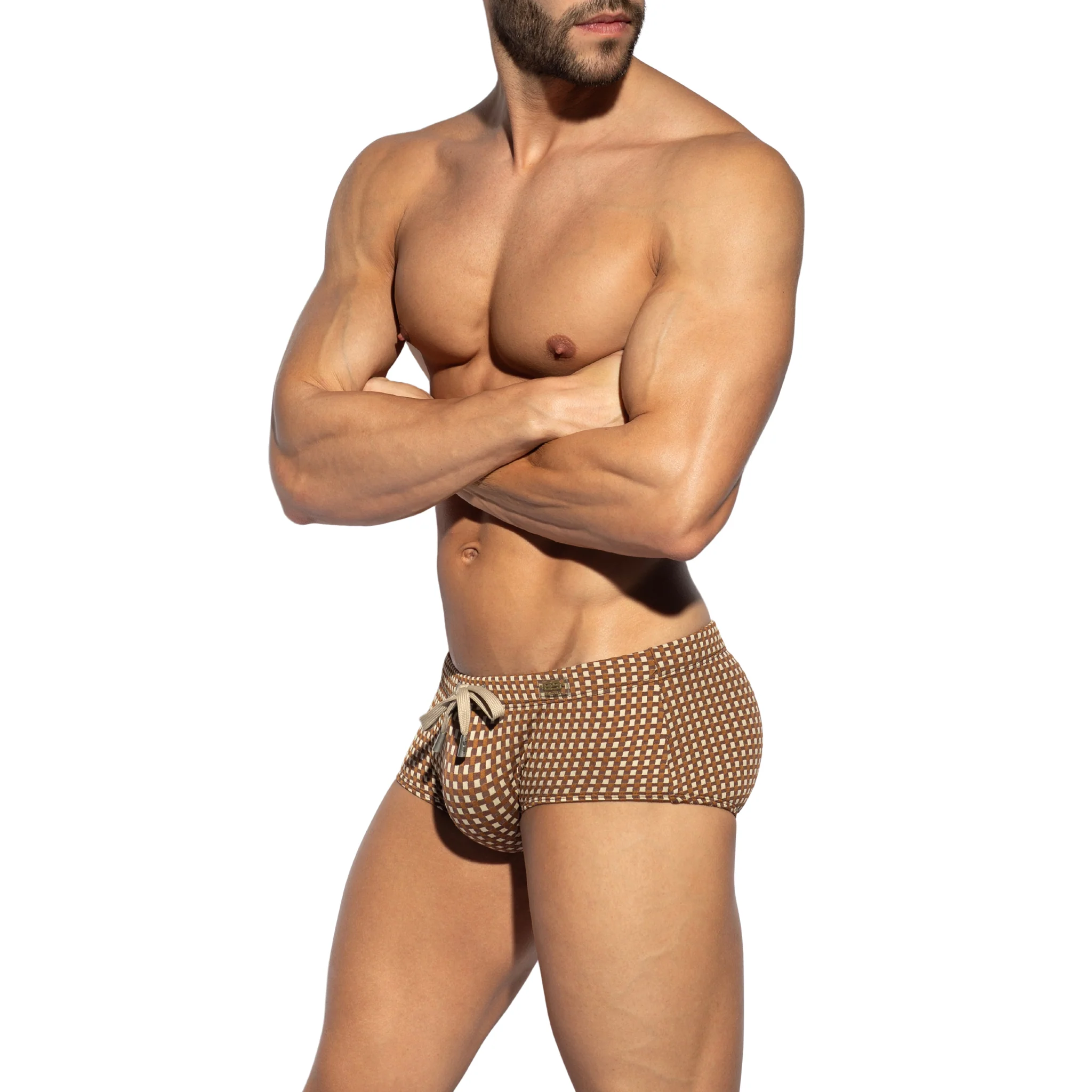 ES Collection Orak Swim Trunk Brown 2502