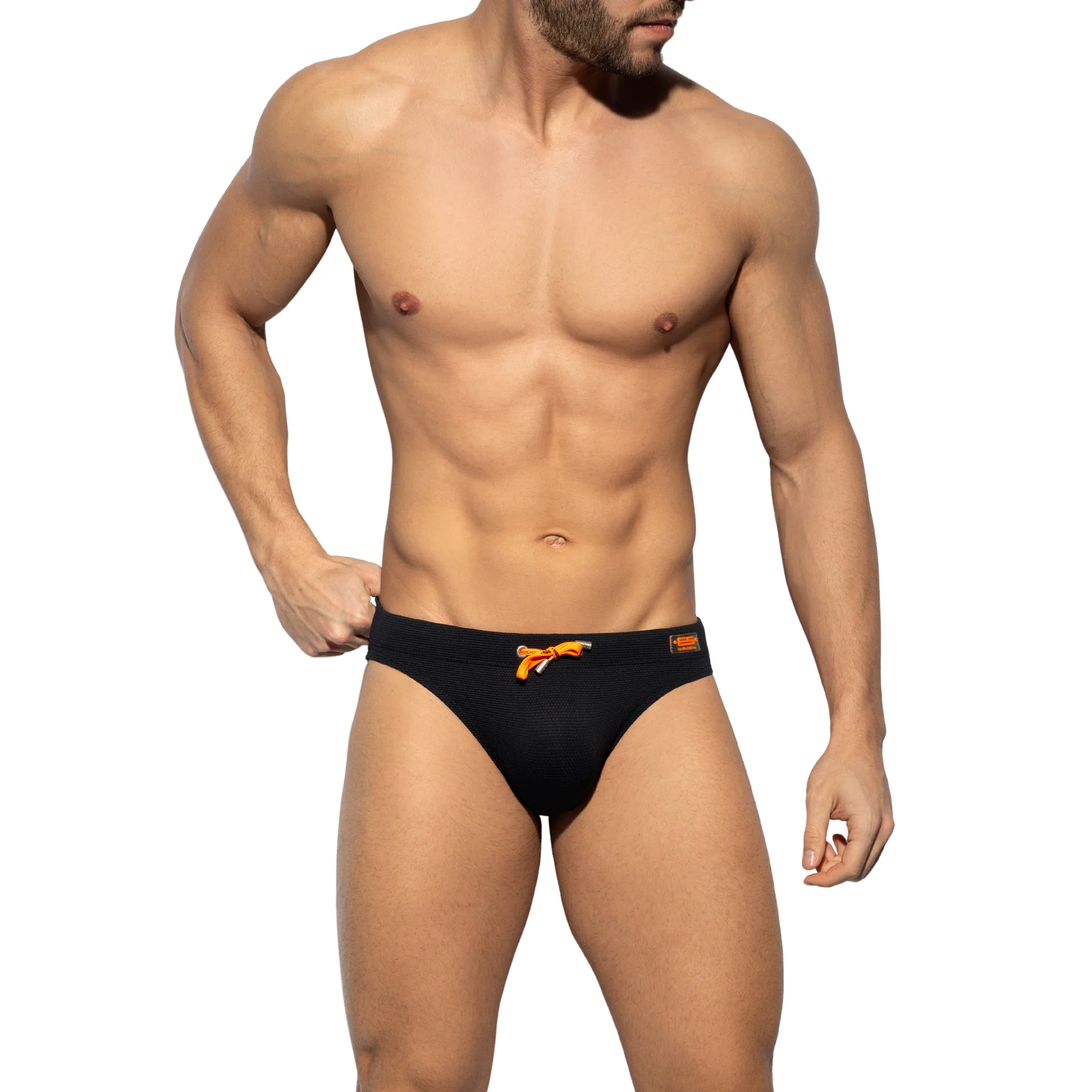 ES Collection Pique Swim Bikini Black 2106 - Image 2