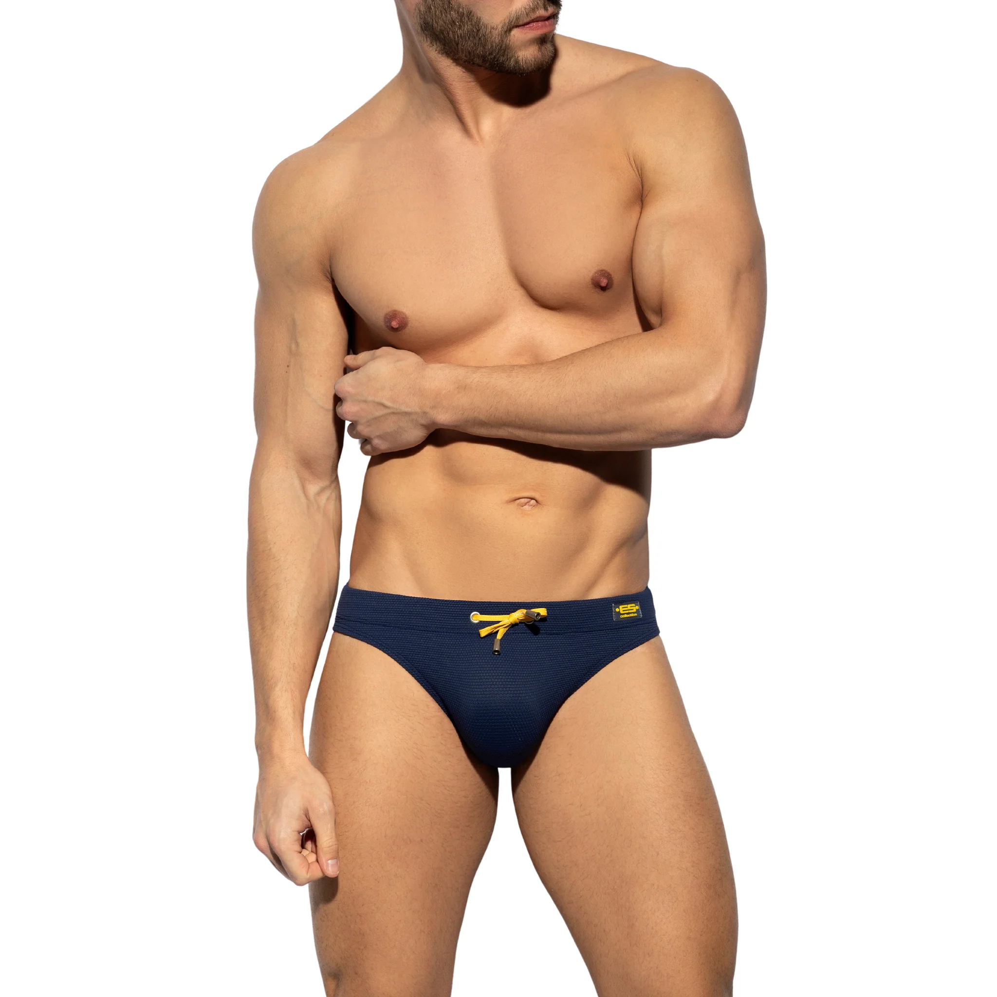 ES Collection Pique Swim Bikini Navy 2106 - Image 2