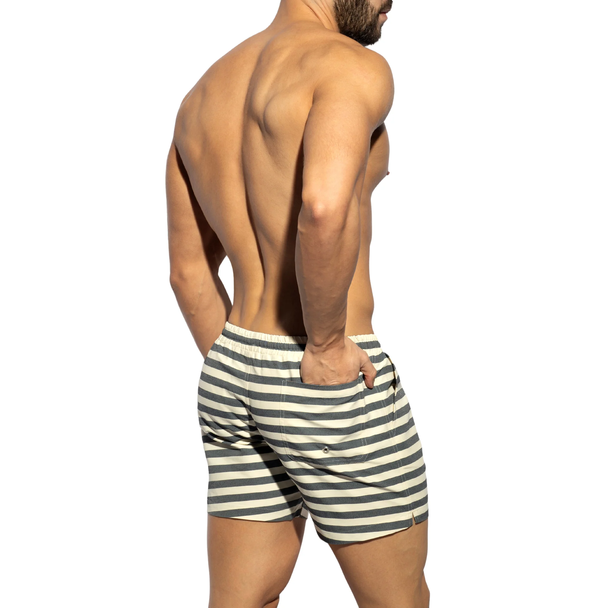 ES Collection Prisoner Board Shorts Black 2507 - Image 3