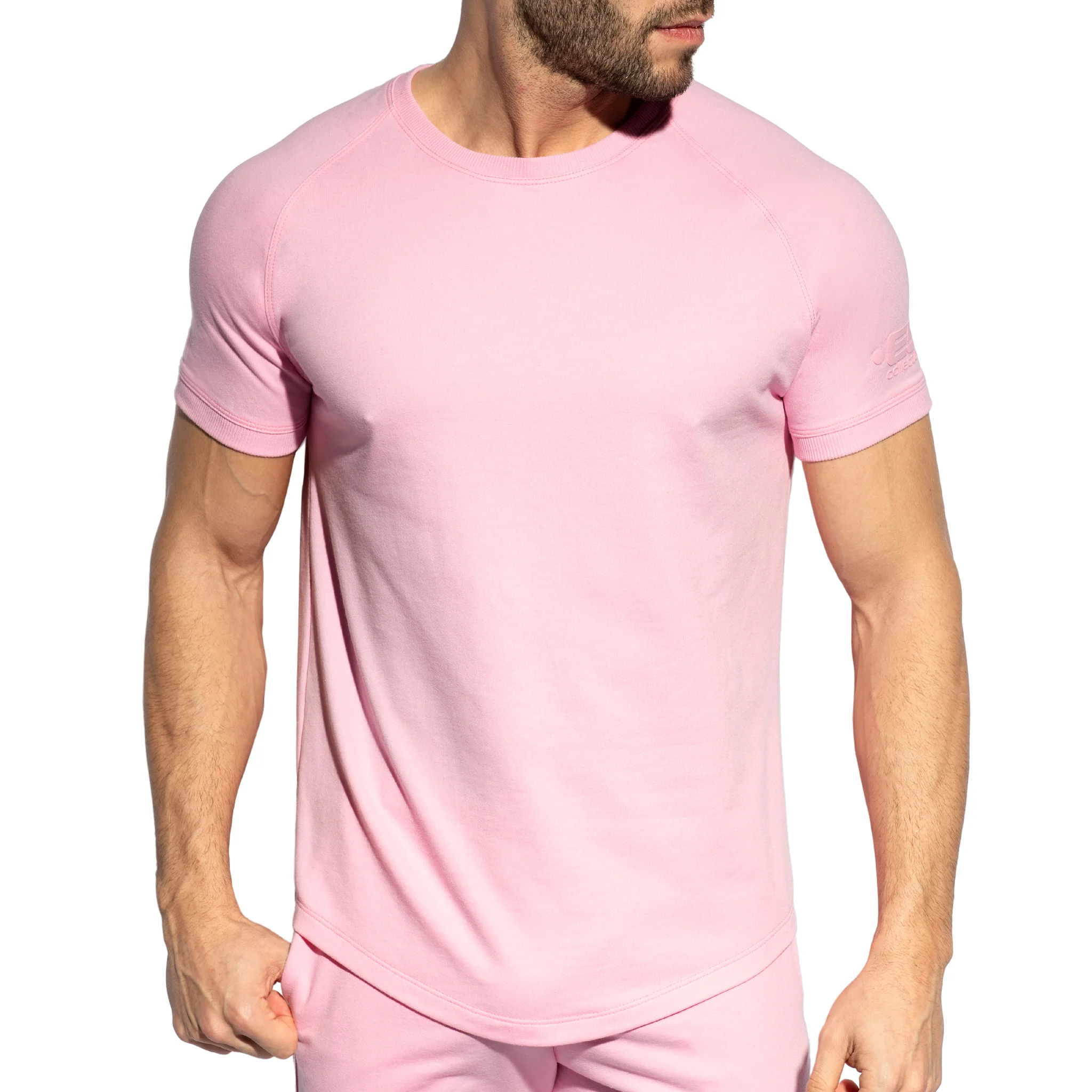 ES Collection Relief Sports T-Shirt Pink SP292 - Image 2