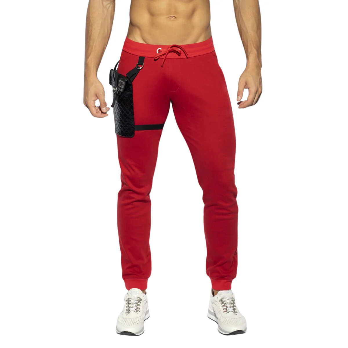 ES Collection Removable Pocket Sports Pants Red SP285 - Image 2