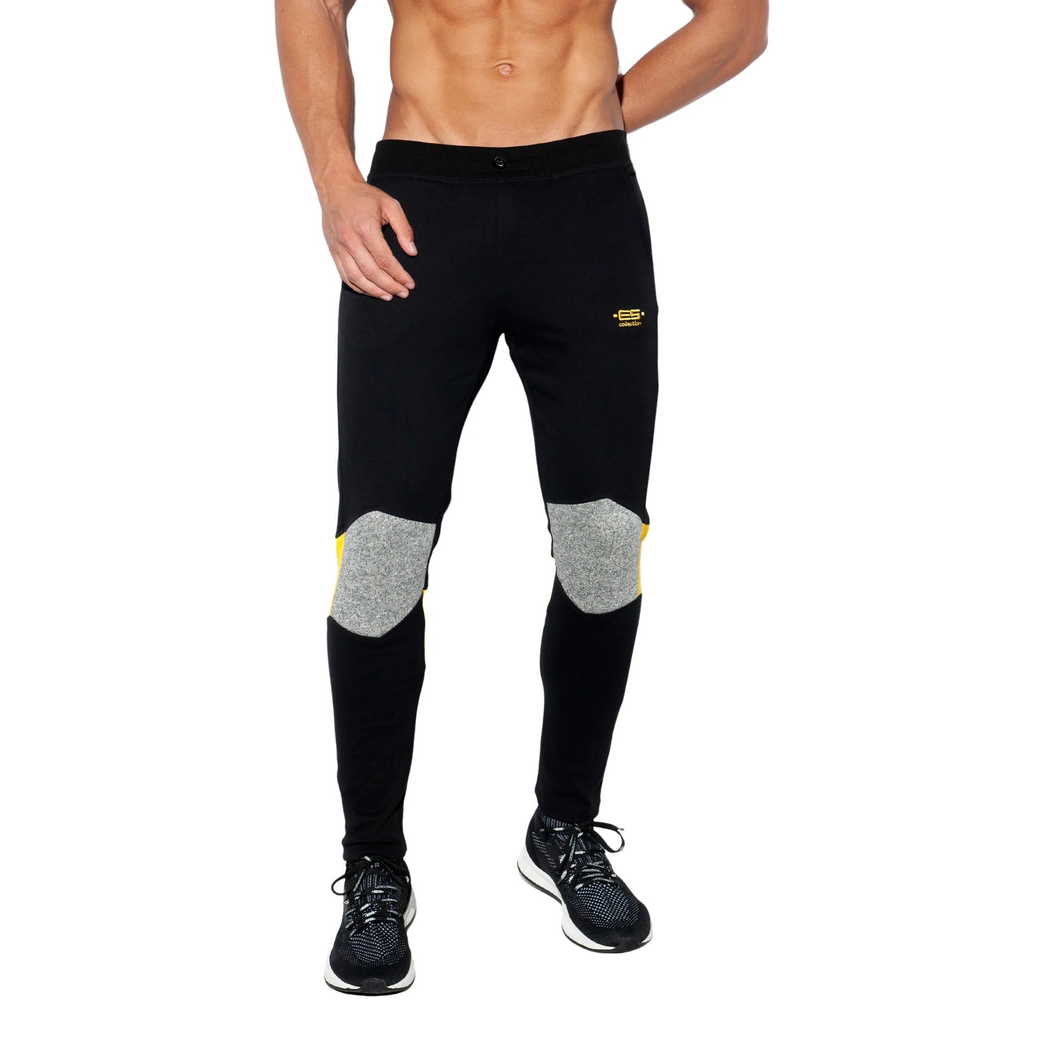 ES Collection Rustic Combi Sports Pant Black SP224 - Image 2