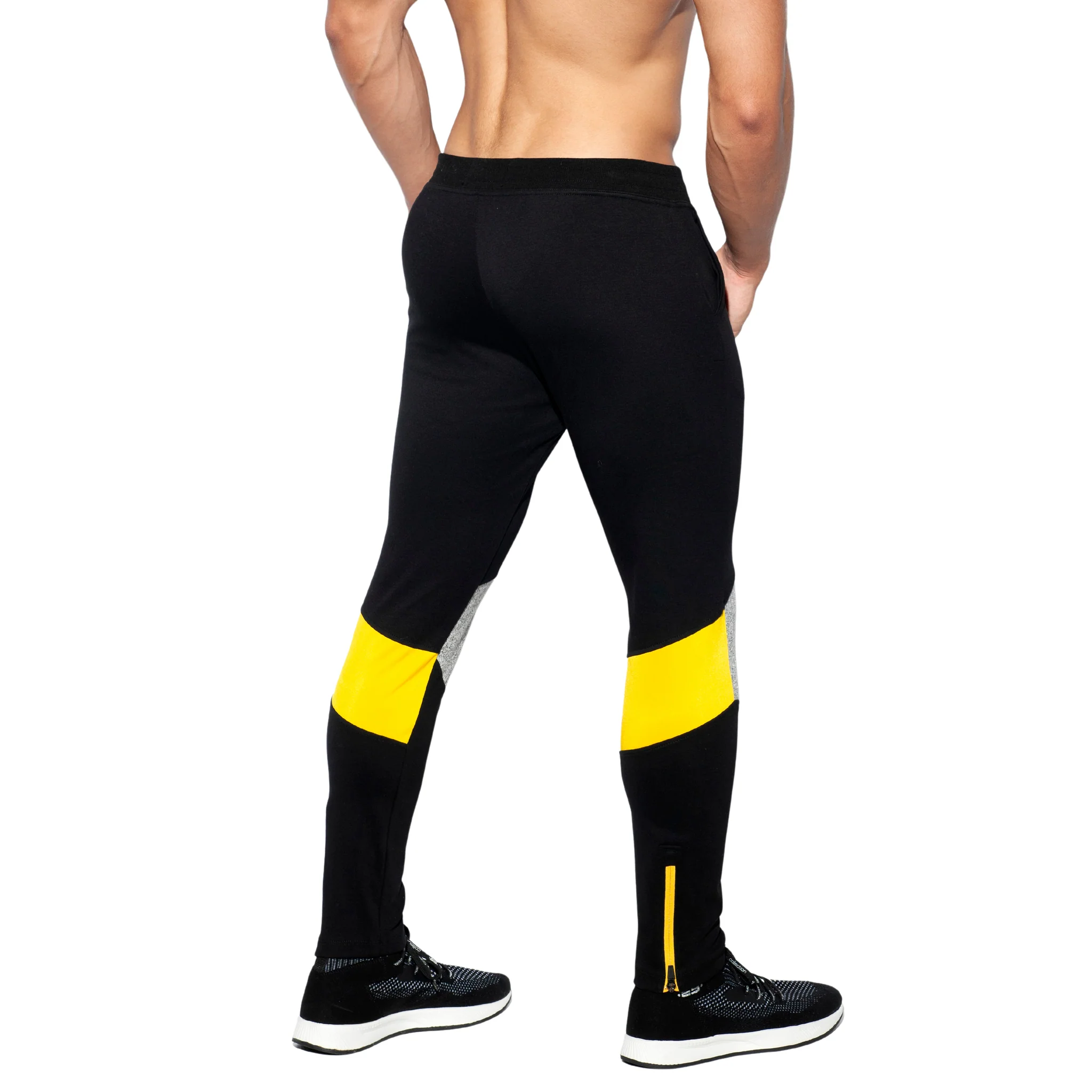 ES Collection Rustic Combi Sports Pant Black SP224 - Image 3