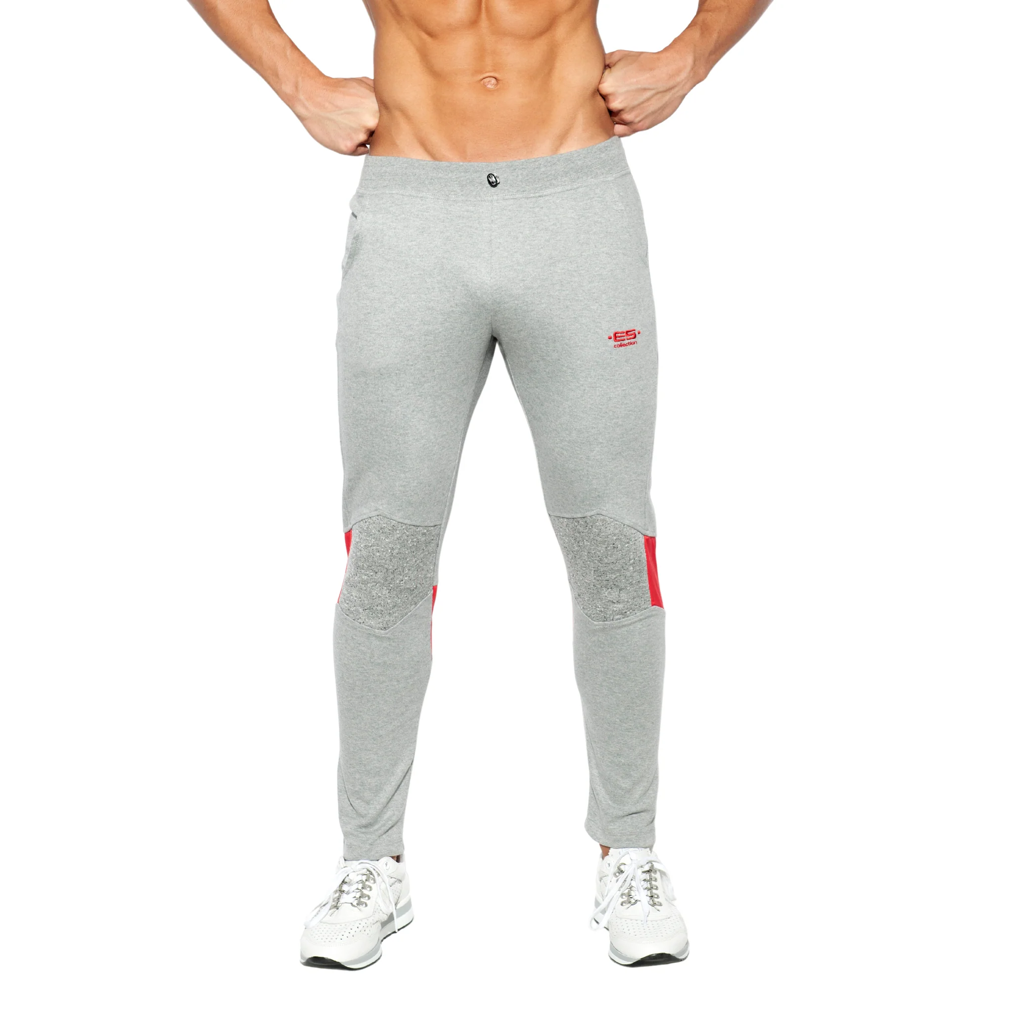 ES Collection Rustic Combi Sports Pant Heather Grey SP224 - Image 2