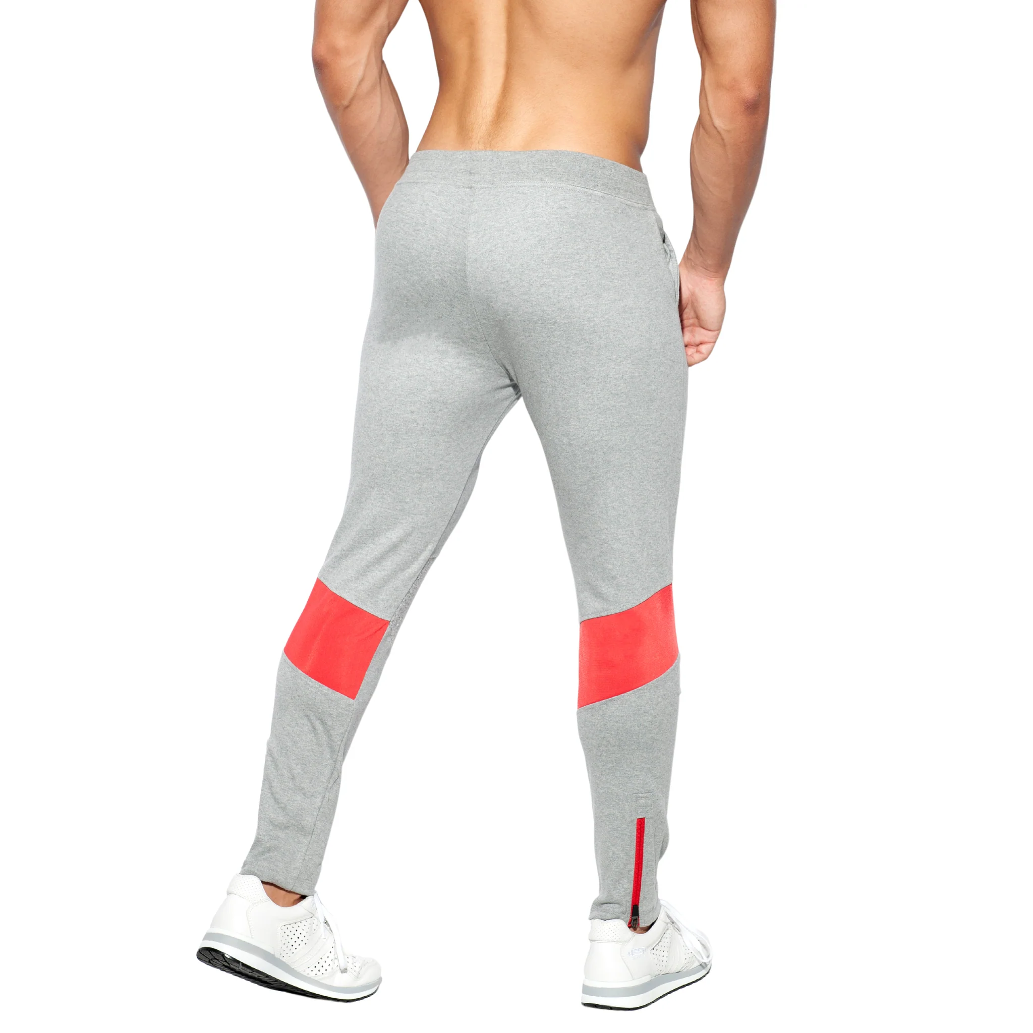 ES Collection Rustic Combi Sports Pant Heather Grey SP224 - Image 3