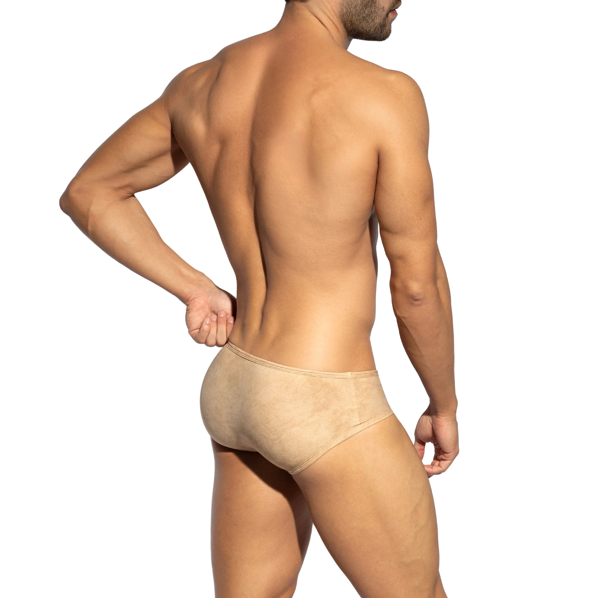 ES Collection Simsuede Brief Beige UN605 - Image 3