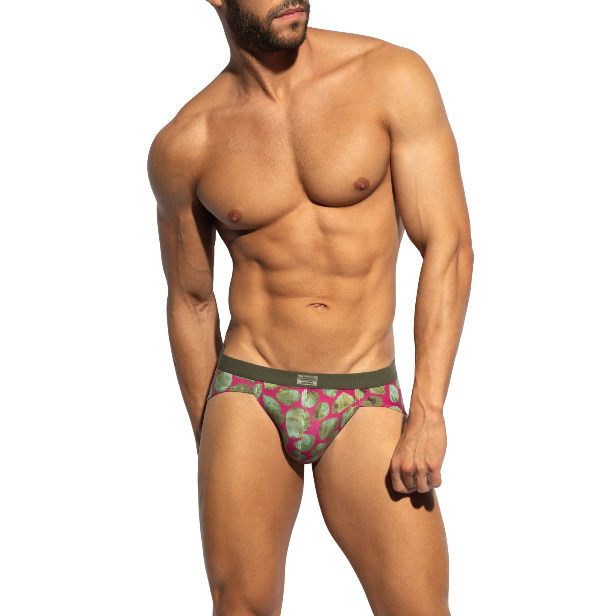 ES Collection Soft Stones Bikini Brief Khaki UN655 - Image 2
