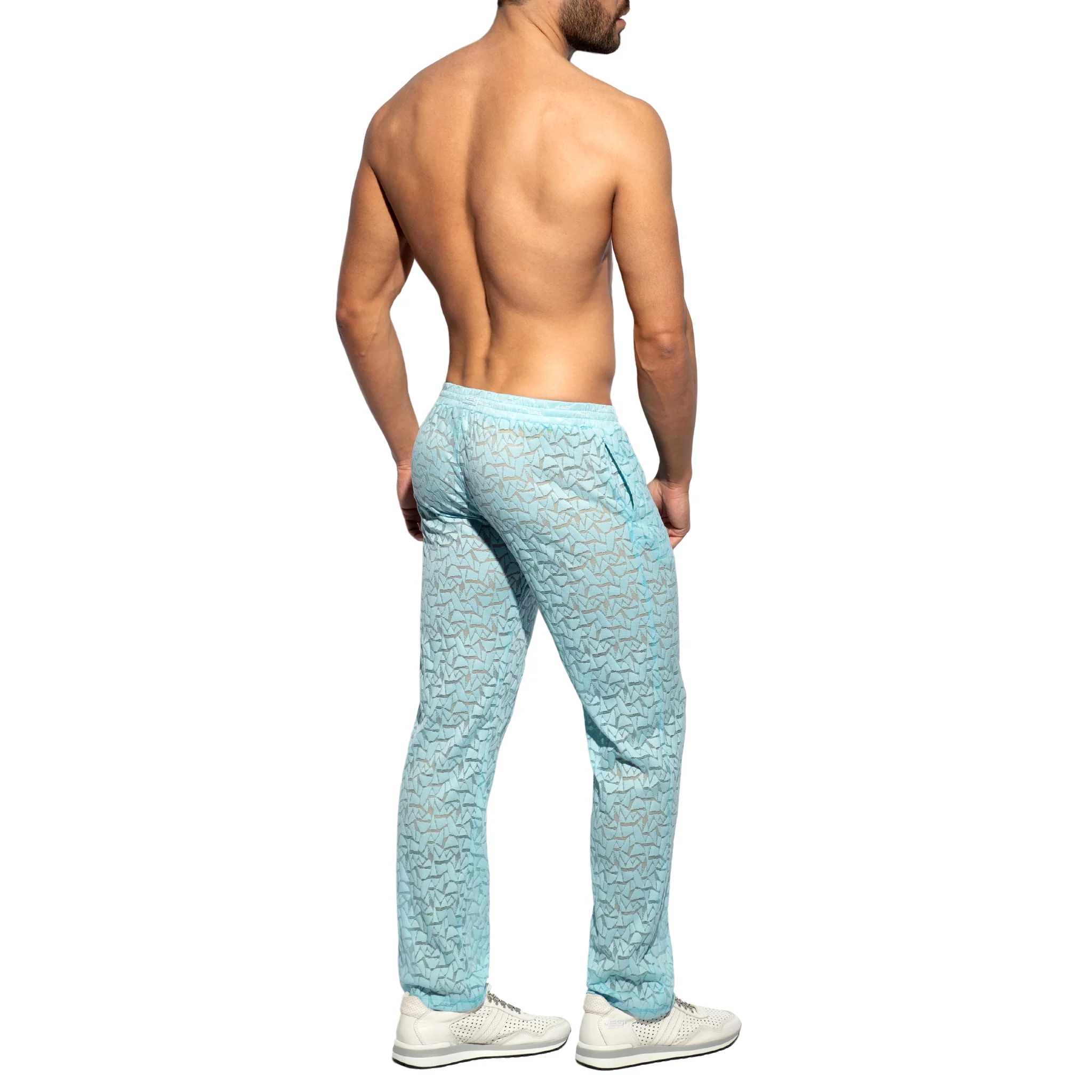 ES Collection Spider Long Pants Sky Blue SP310 - Image 3
