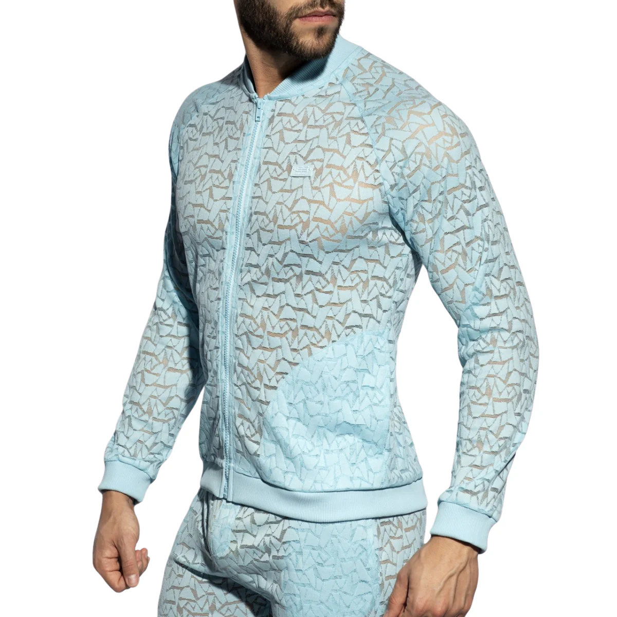 ES Collection Spider Sports Sweatshirt Sky Blue SP308