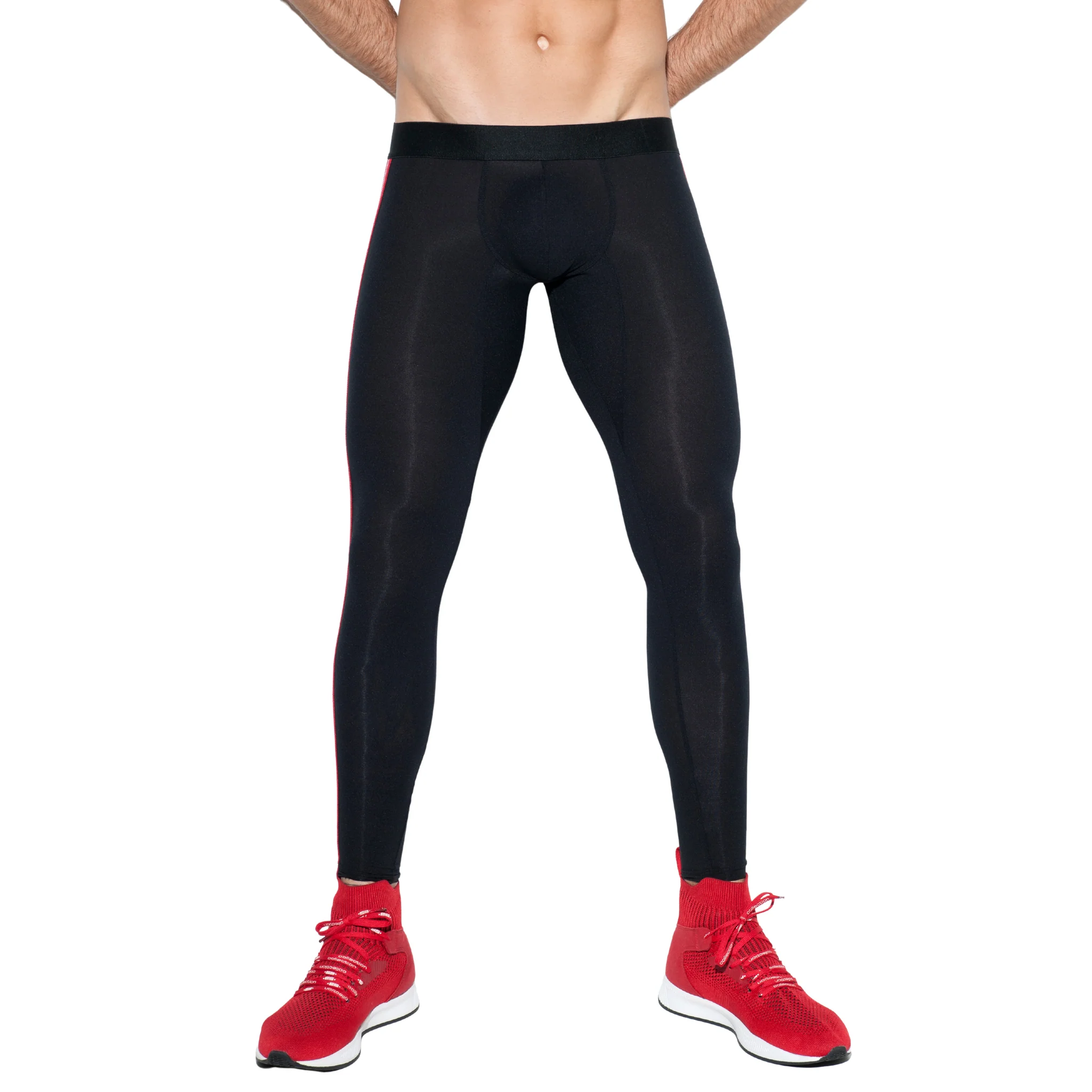 ES Collection Thin Leggings Black SP204 - Image 2