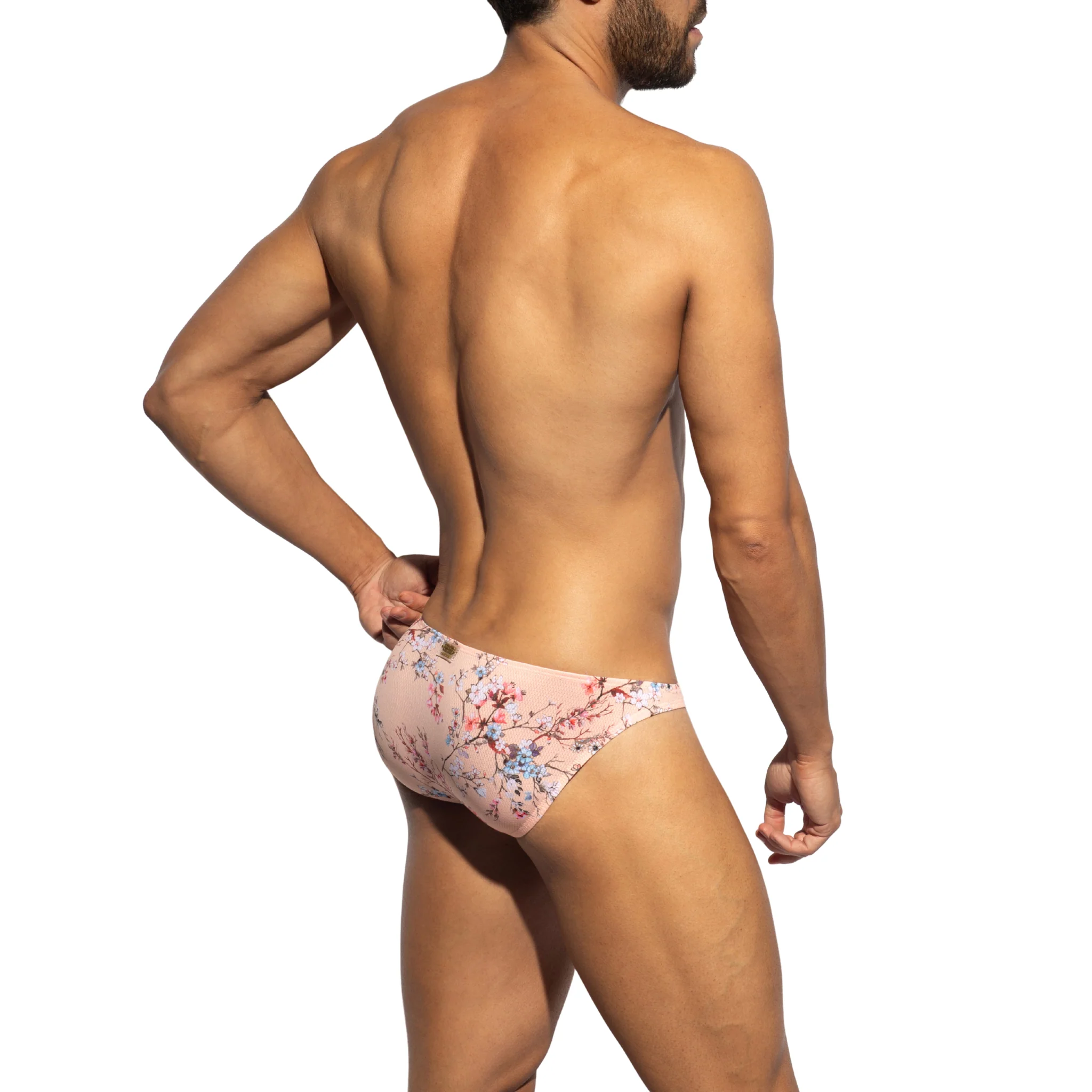 ES Collection Tokyo Bikini Brief Baby Pink UN649 - Image 3
