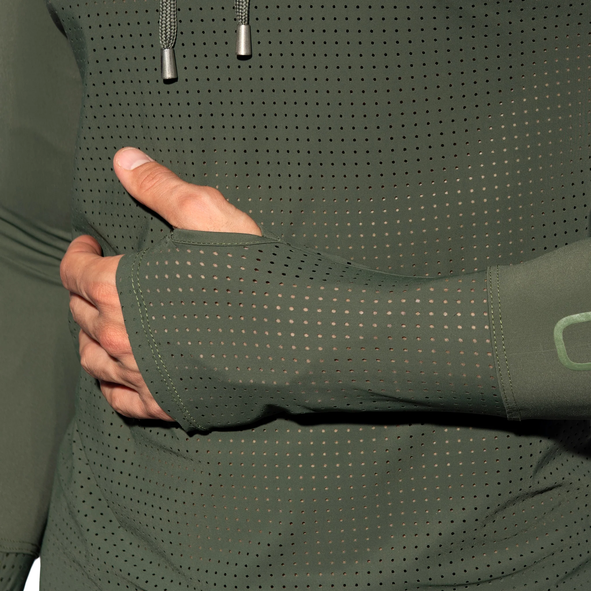ES Collection Vertex Hoody Khaki SP350 - Image 4
