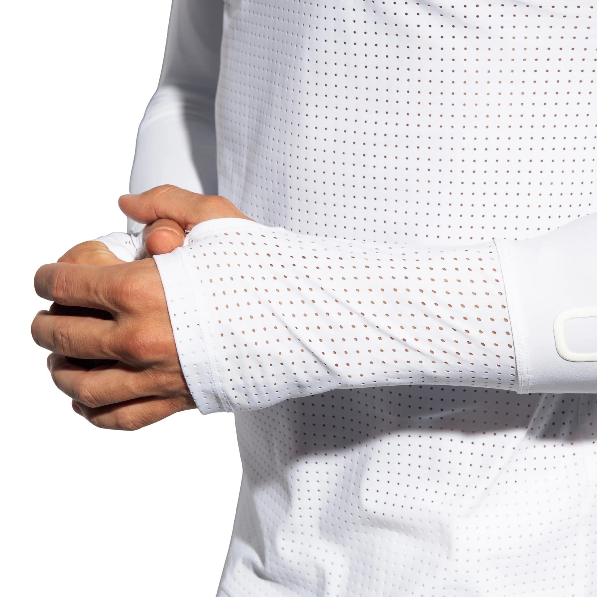 ES Collection Vertex Hoody White SP350 - Image 4