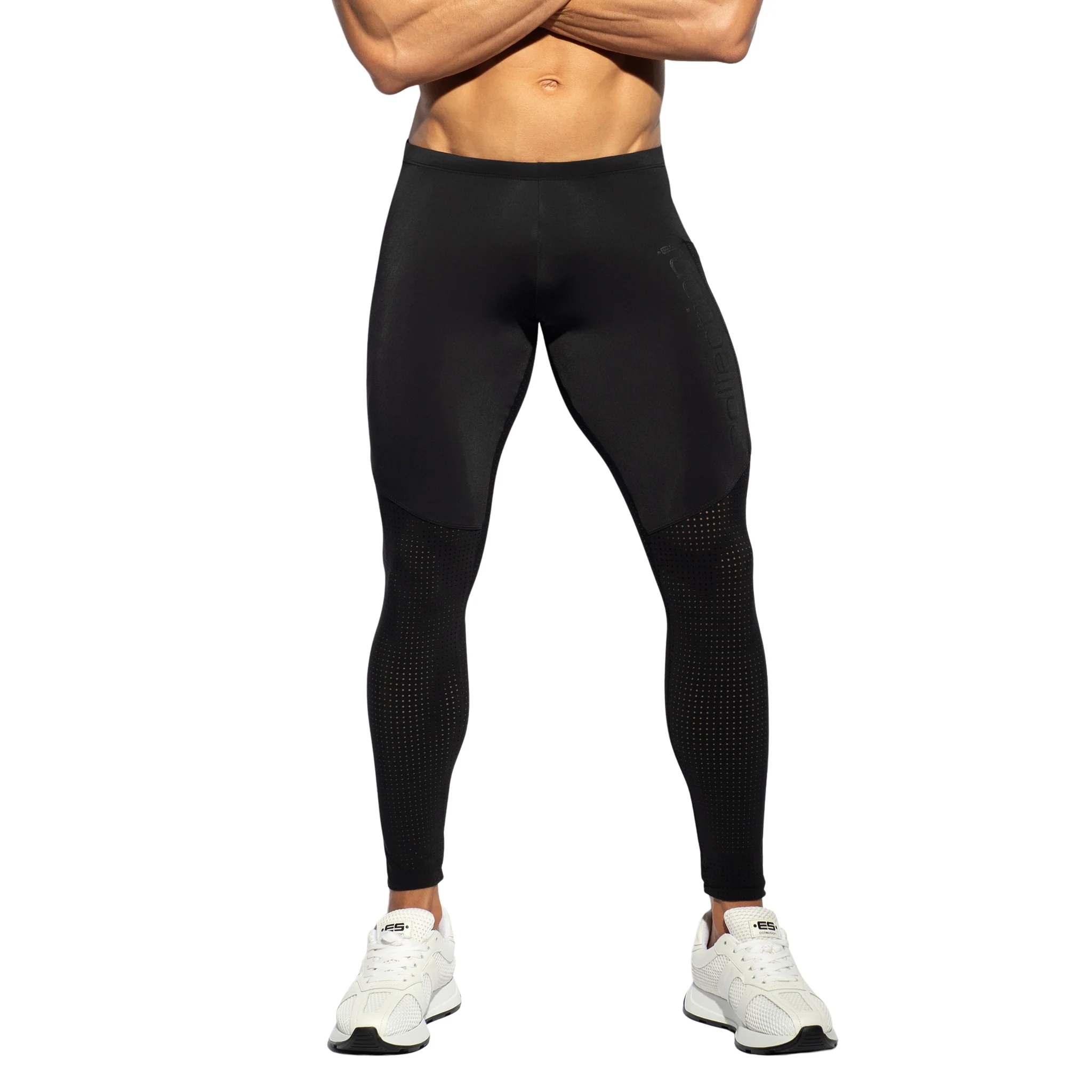 ES Collection Vertex Leggings Black SP351 - Image 2