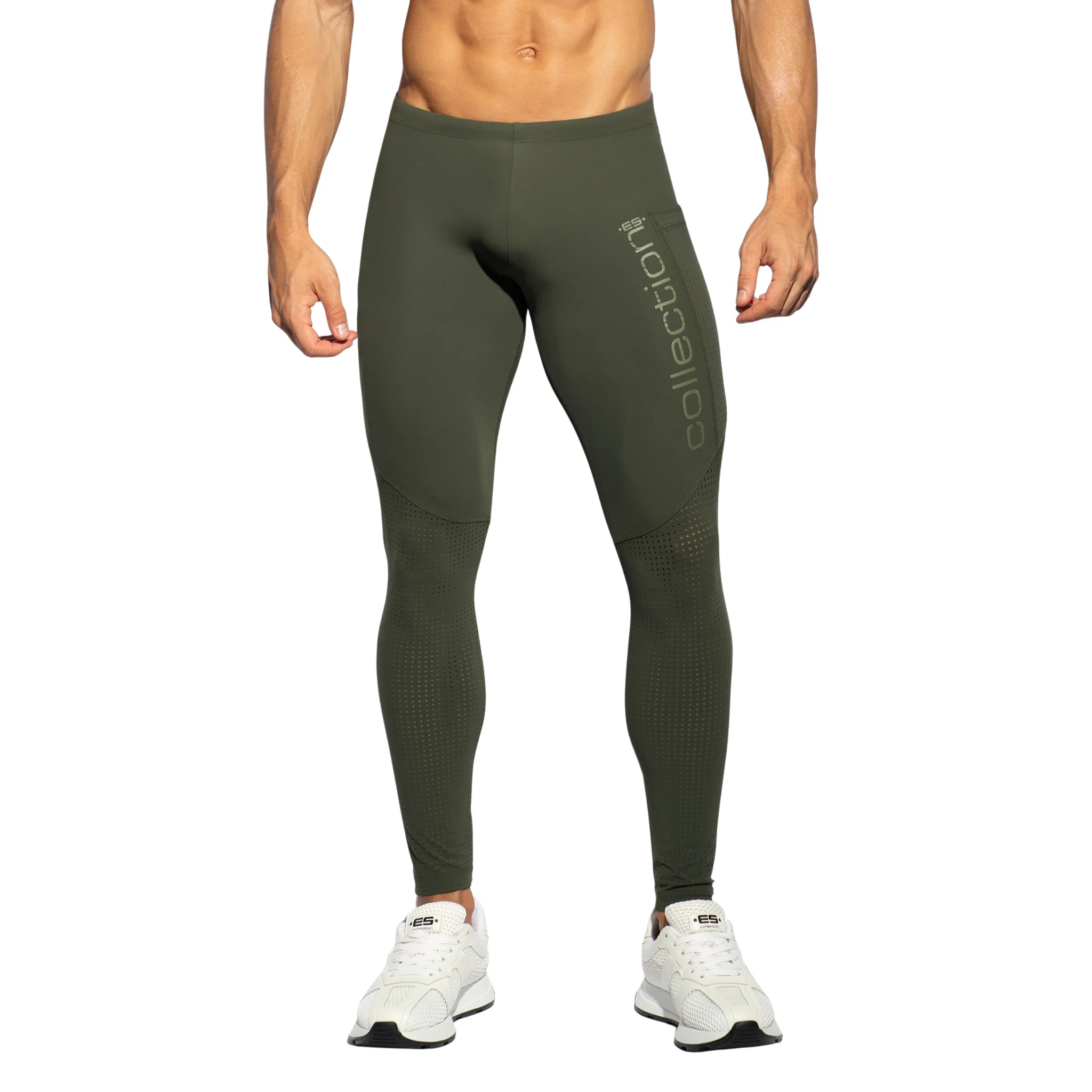 ES Collection Vertex Leggings Khaki SP351 - Image 2