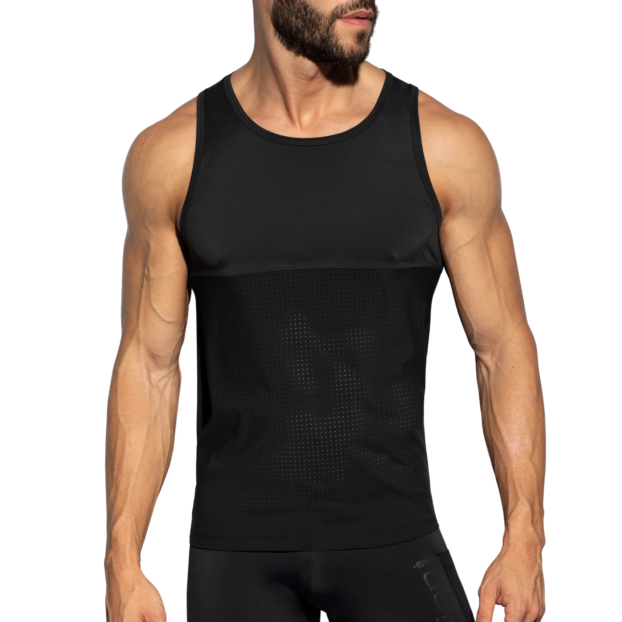 ES Collection Vertex Tank Top Black TS355 - Image 2