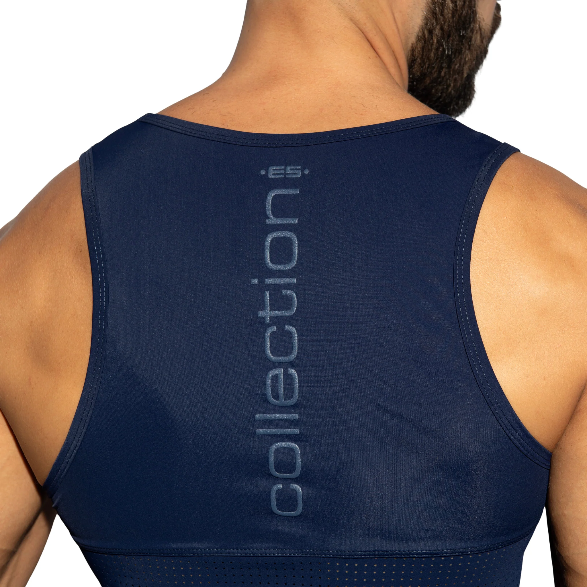 ES Collection Vertex Tank Top Navy TS355 - Image 4