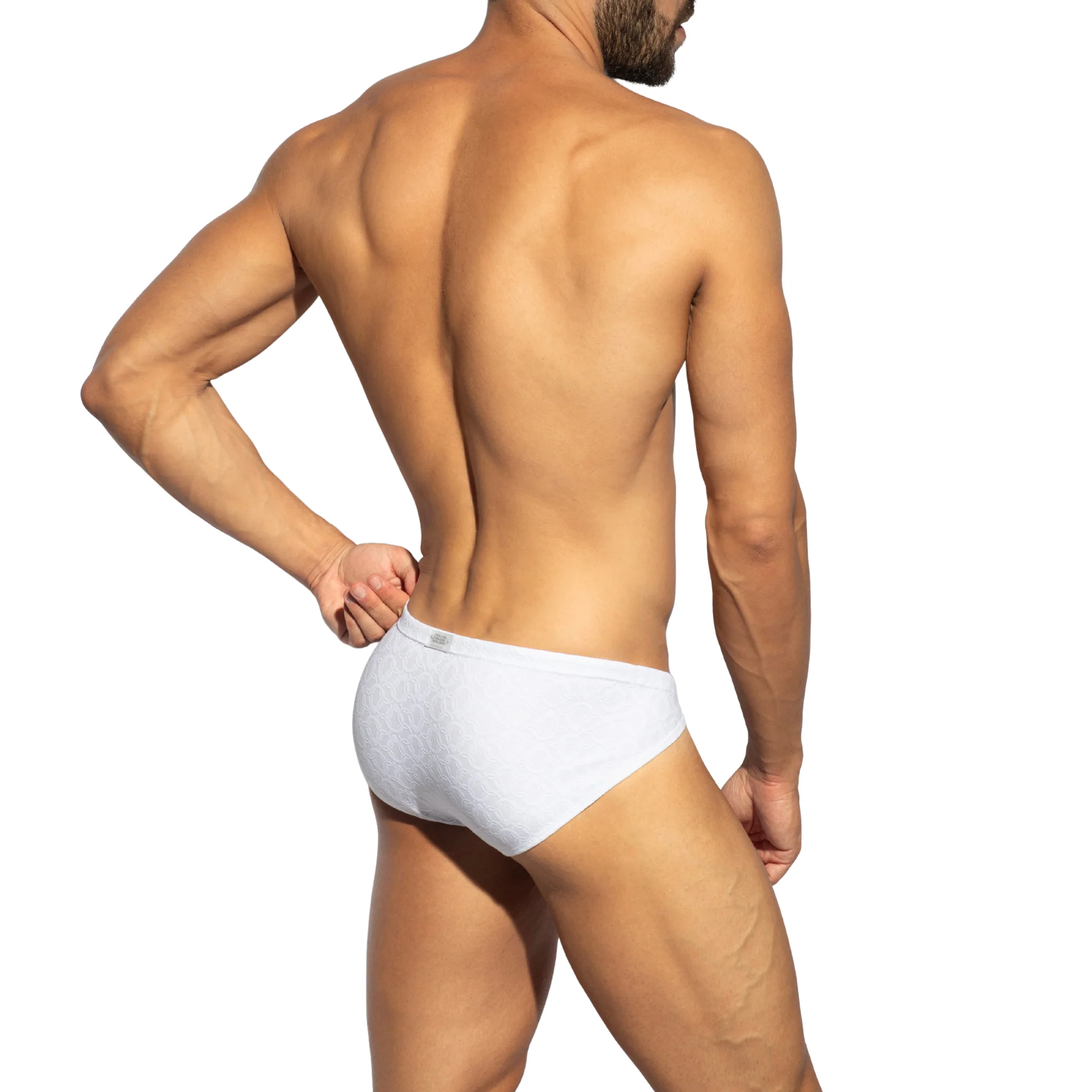 ES Collection White Dreams Swim Bikini Brief White 2522 - Image 3